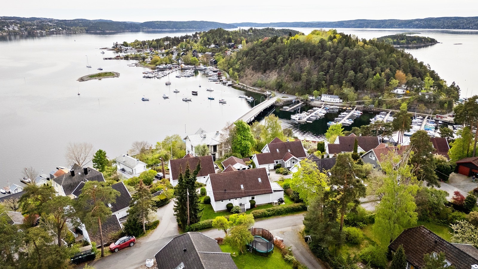 Dronefoto. Galleribilde