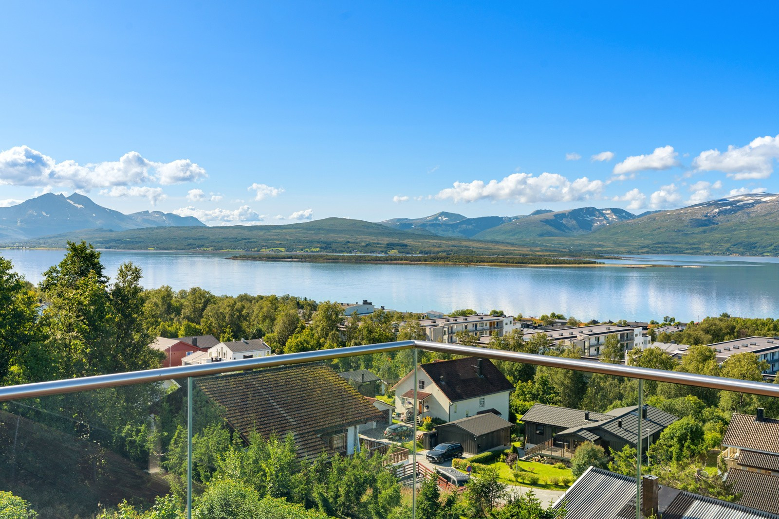 Magiske sol- og utsiktsforhold.