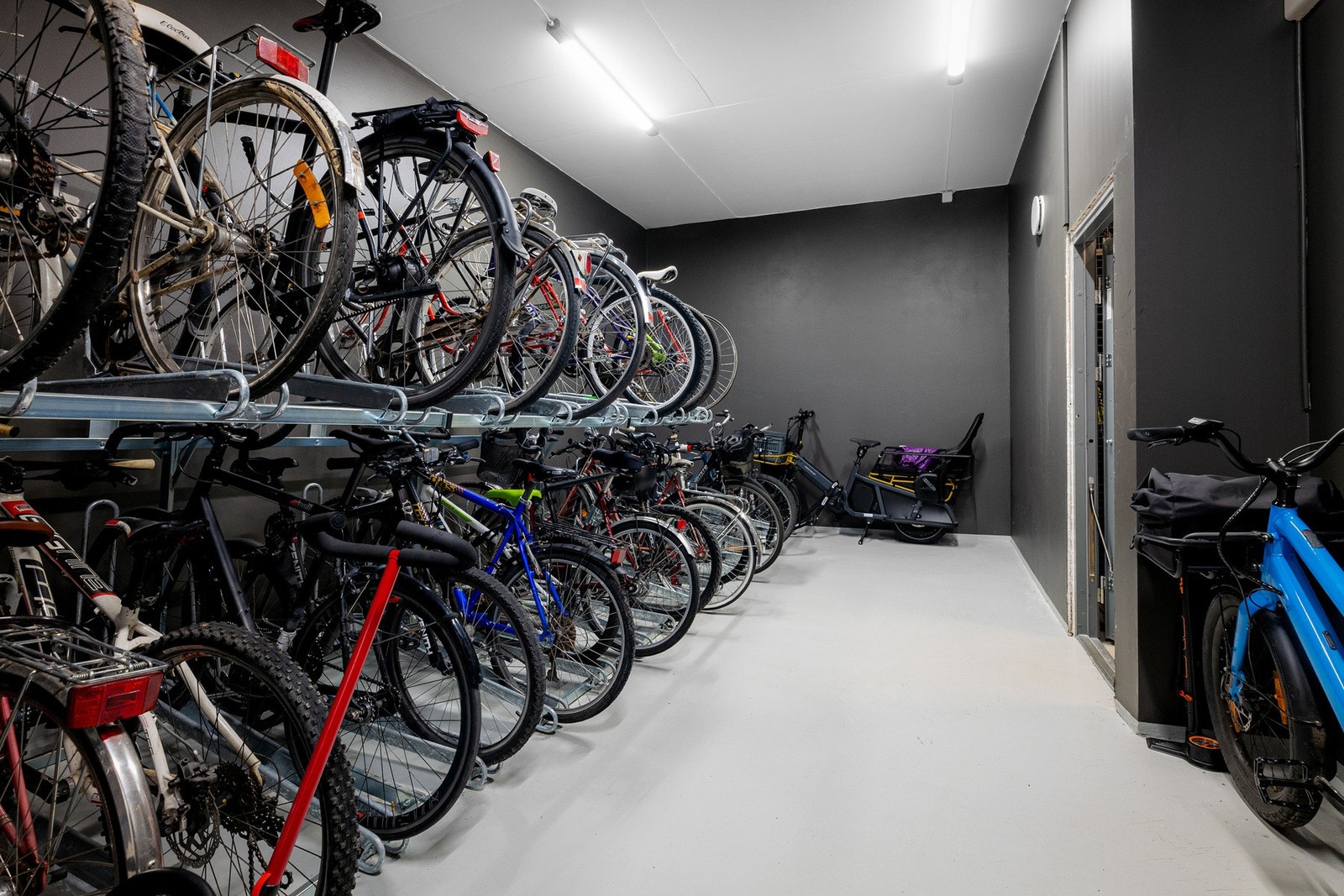 Felles sykkelrom Galleribilde