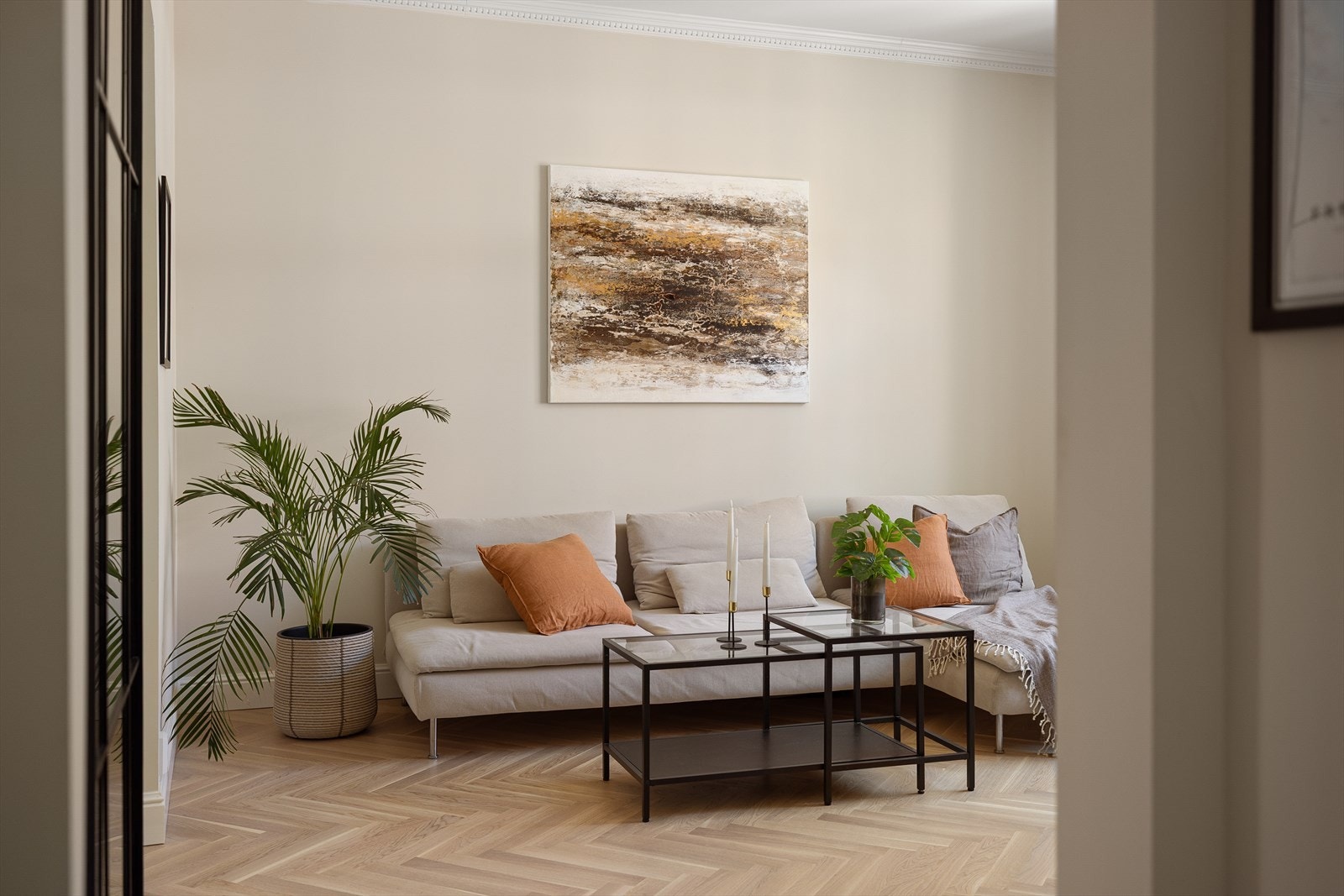 Hele leiligheten med unntak av baderom(2018) er pusset opp i 2024/2025 med fokus på kvalitet! Galleribilde