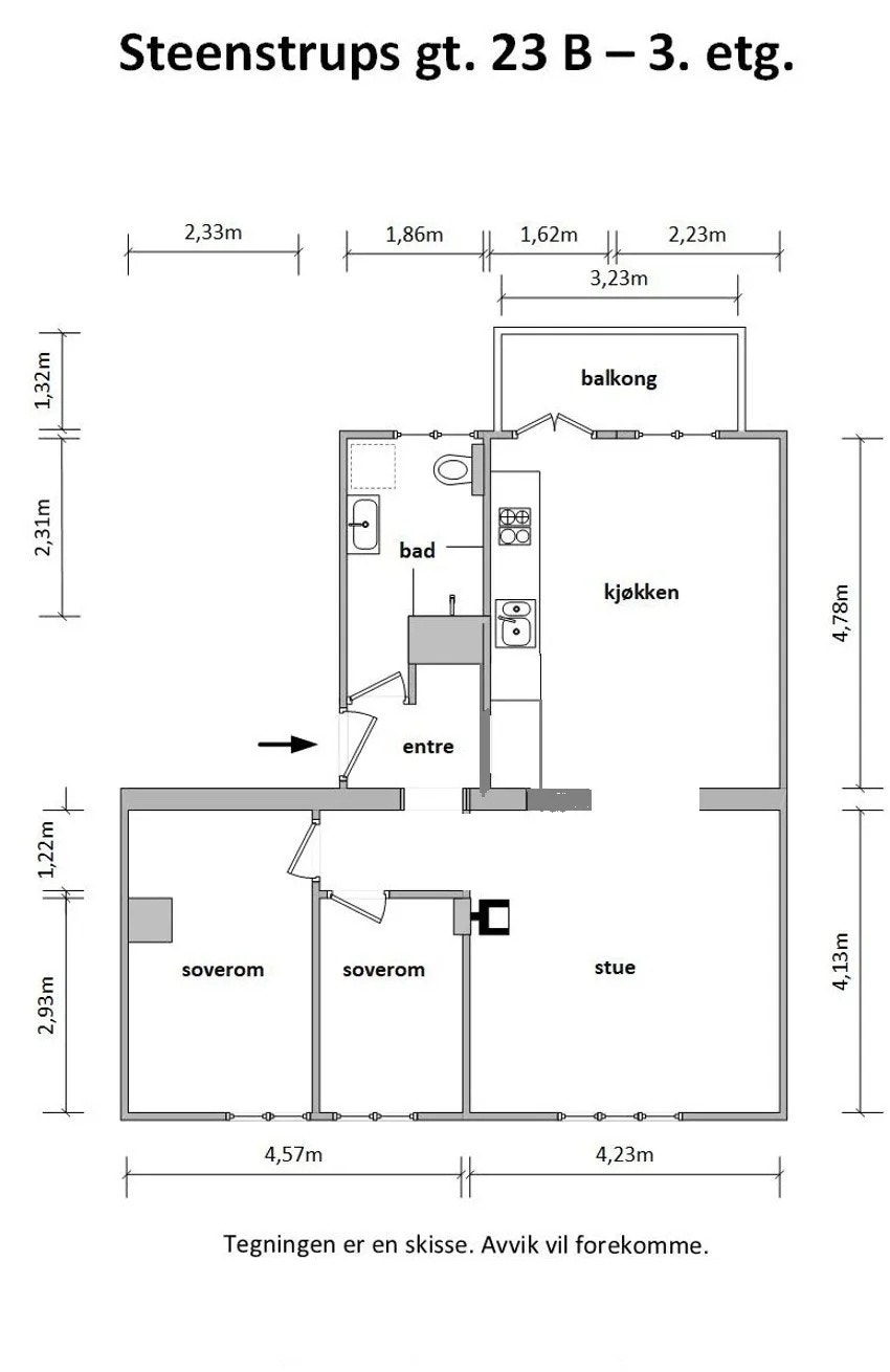 Plantegning. Galleribilde