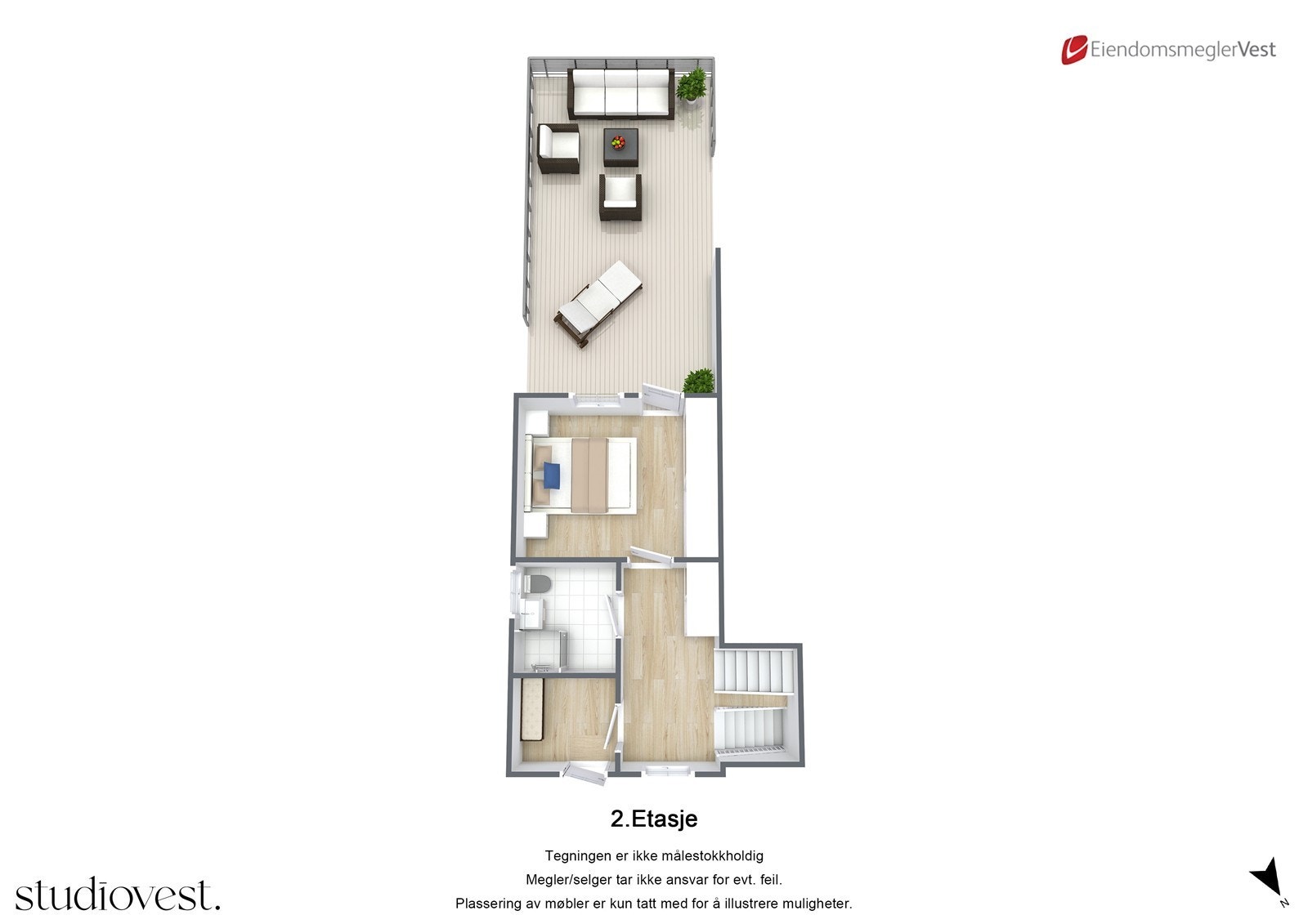 Planskisse Galleribilde