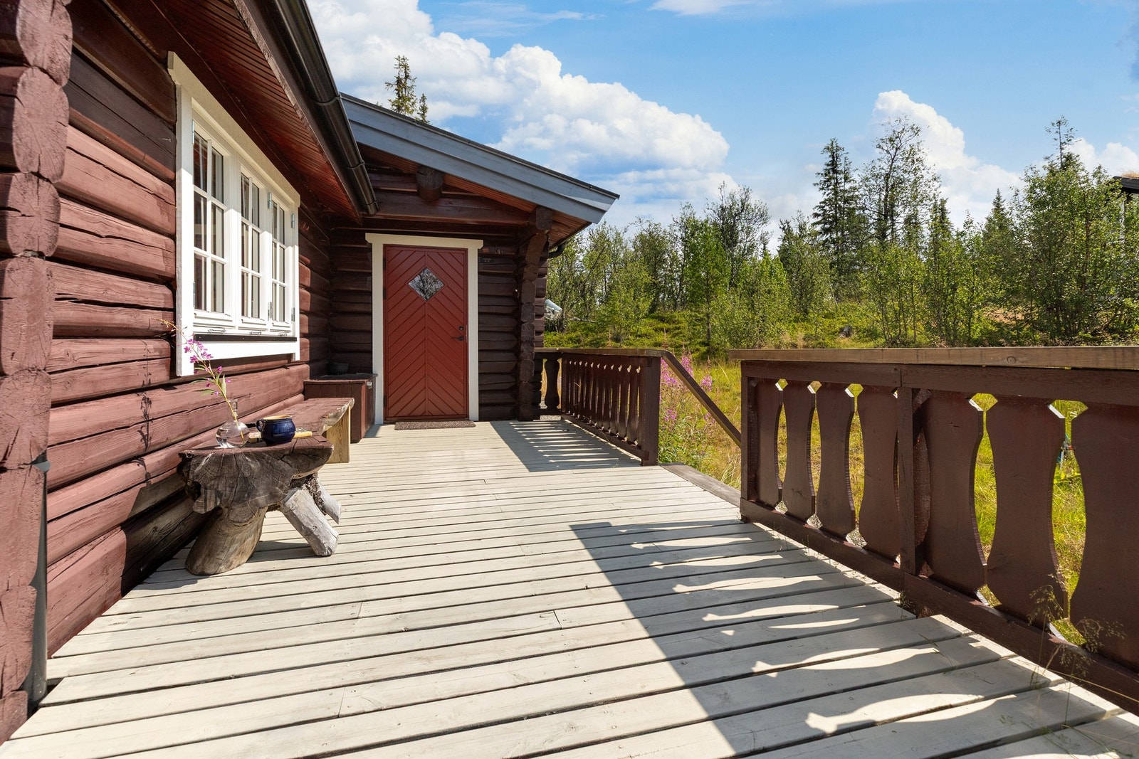 Hyggelig inngangsparti Galleribilde