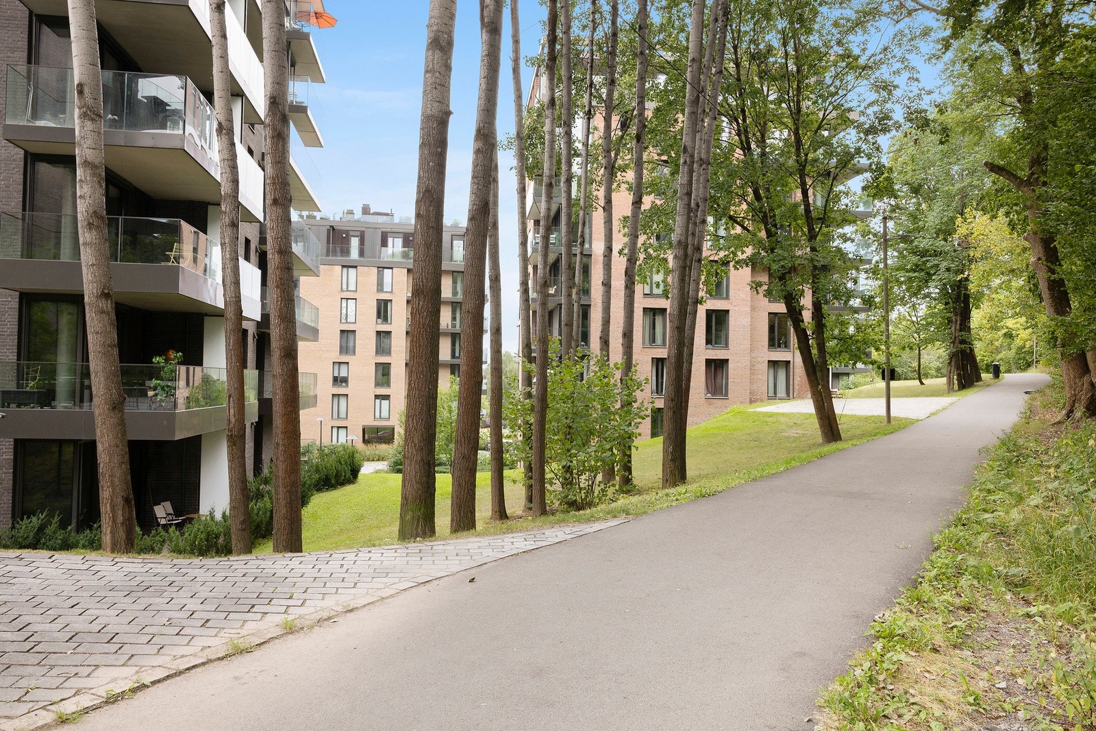 Boligområde ligger nært naturskjønne omgivelser Galleribilde