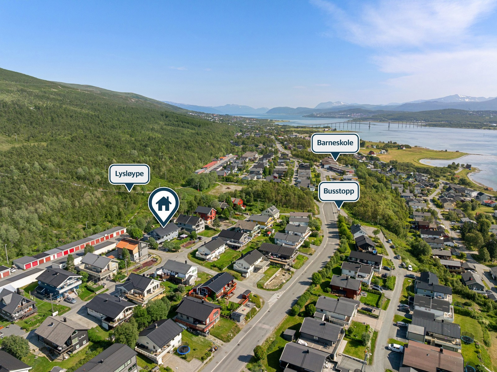 Stor og innholdsrik enebolig med meget god beliggenhet - Rett ved lysløypa!