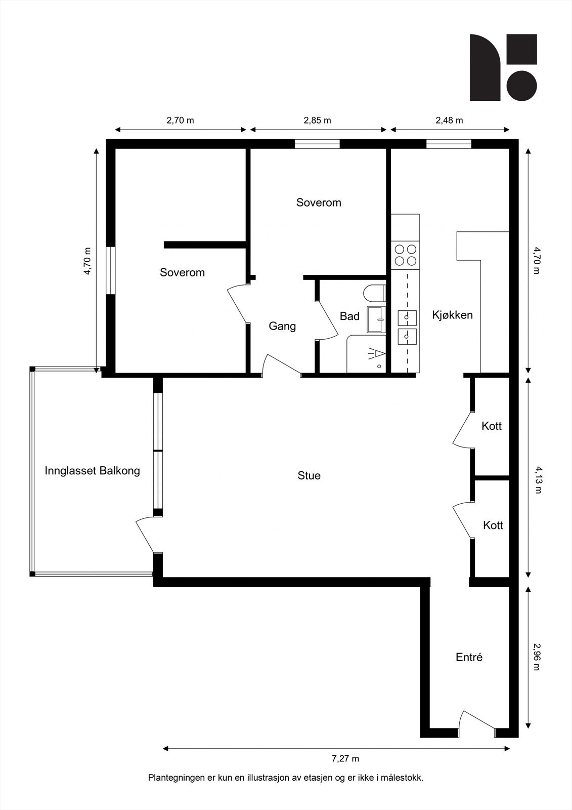 Planløsning Galleribilde