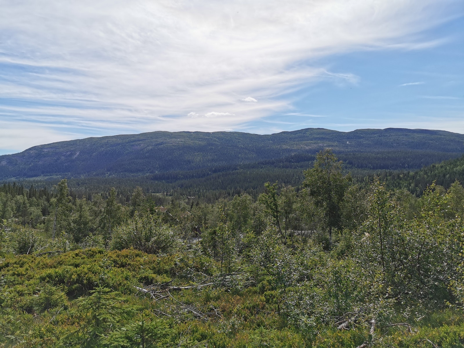 Majestetisk utsikt og sol fra morgen til kveld Galleribilde