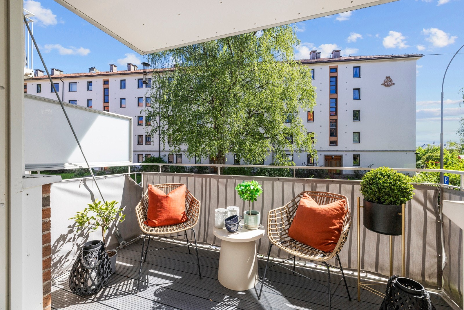 - Solrik balkong på ca 4 kvm - Galleribilde