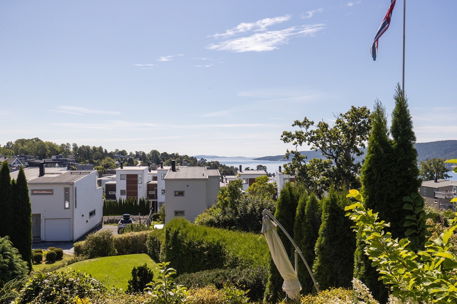 Flott utsikt og nydelig solforhold. Galleribilde