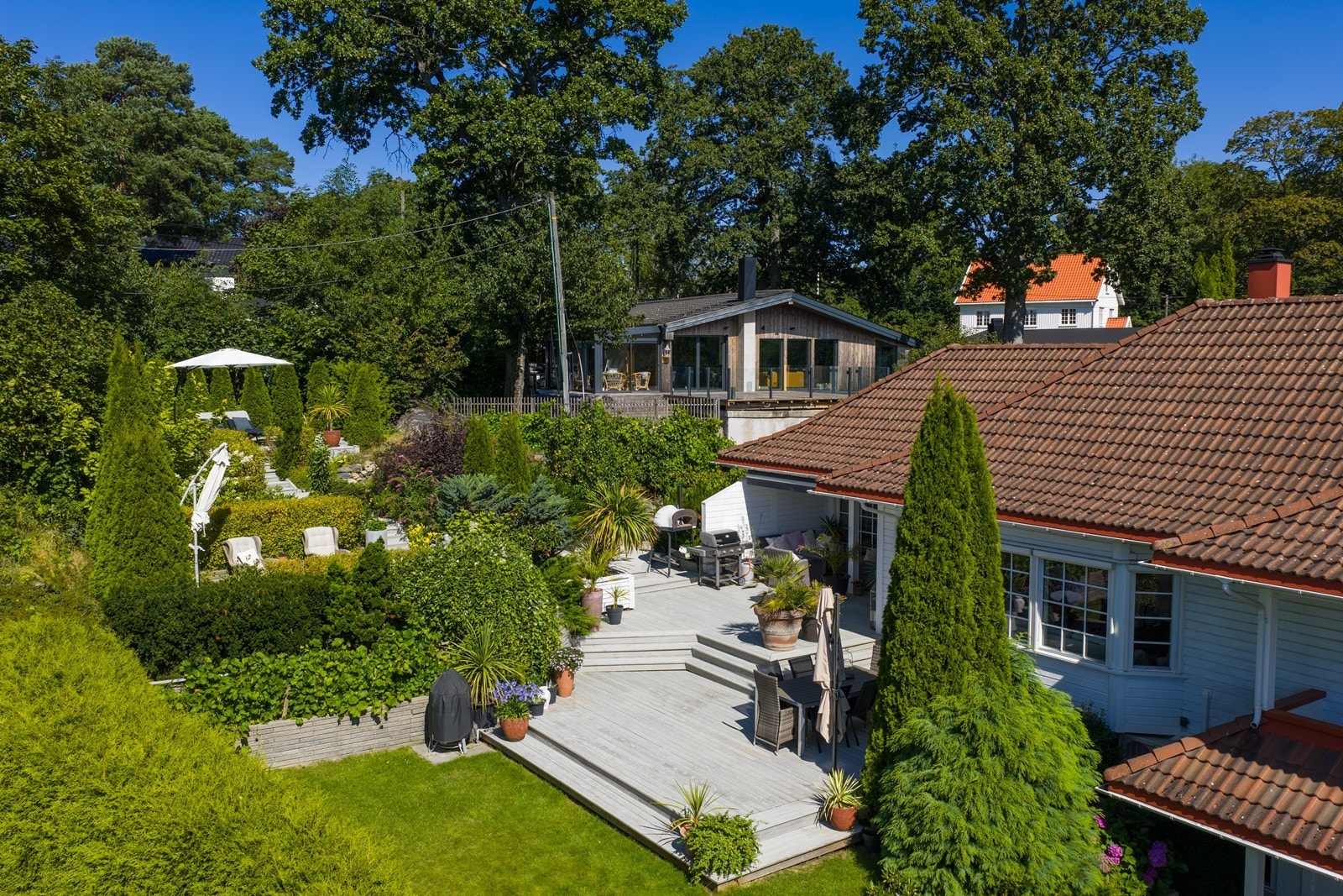 Nydelige uteområder. Galleribilde
