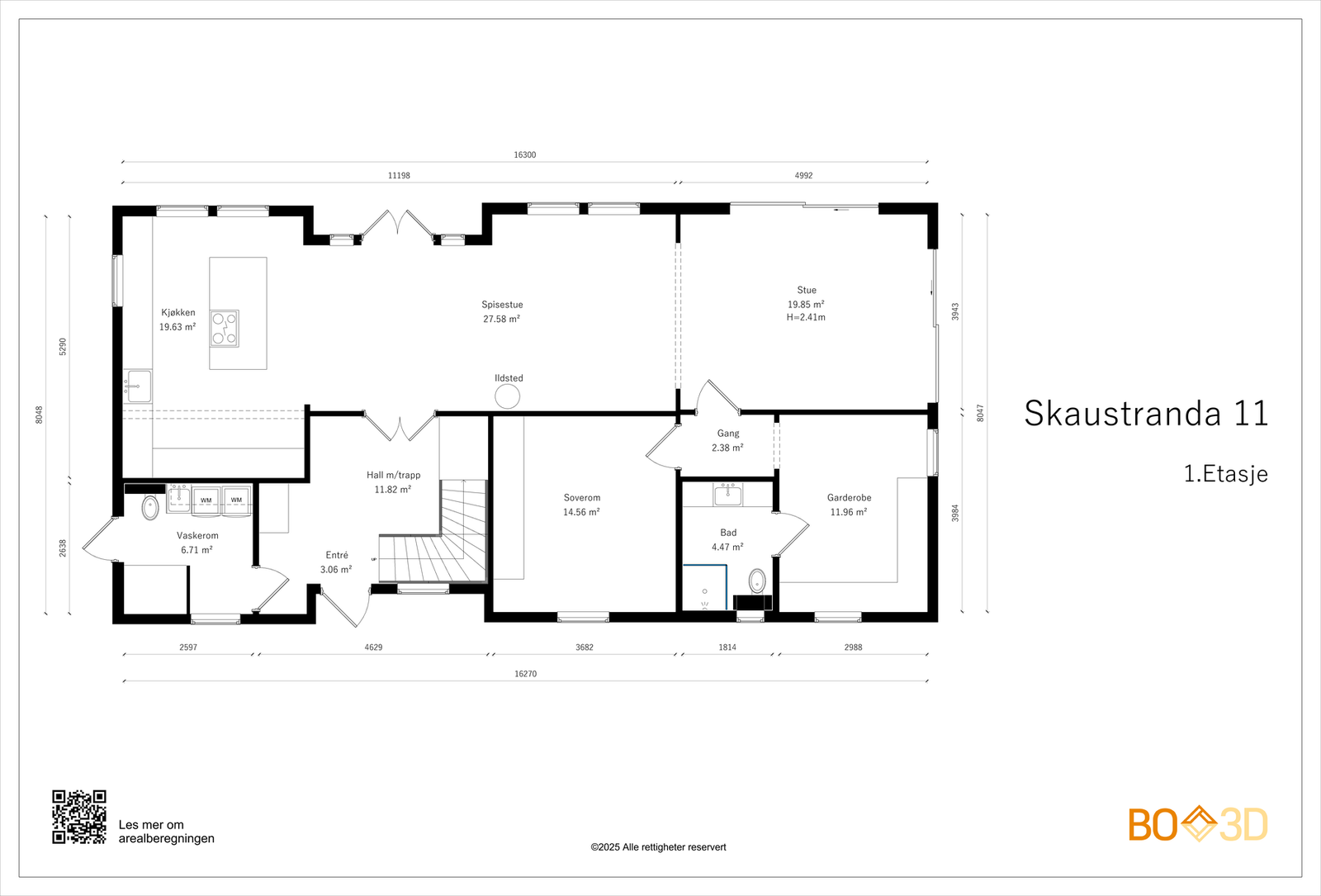 Gjør deg kjent med planløsningen 1. etg. Galleribilde