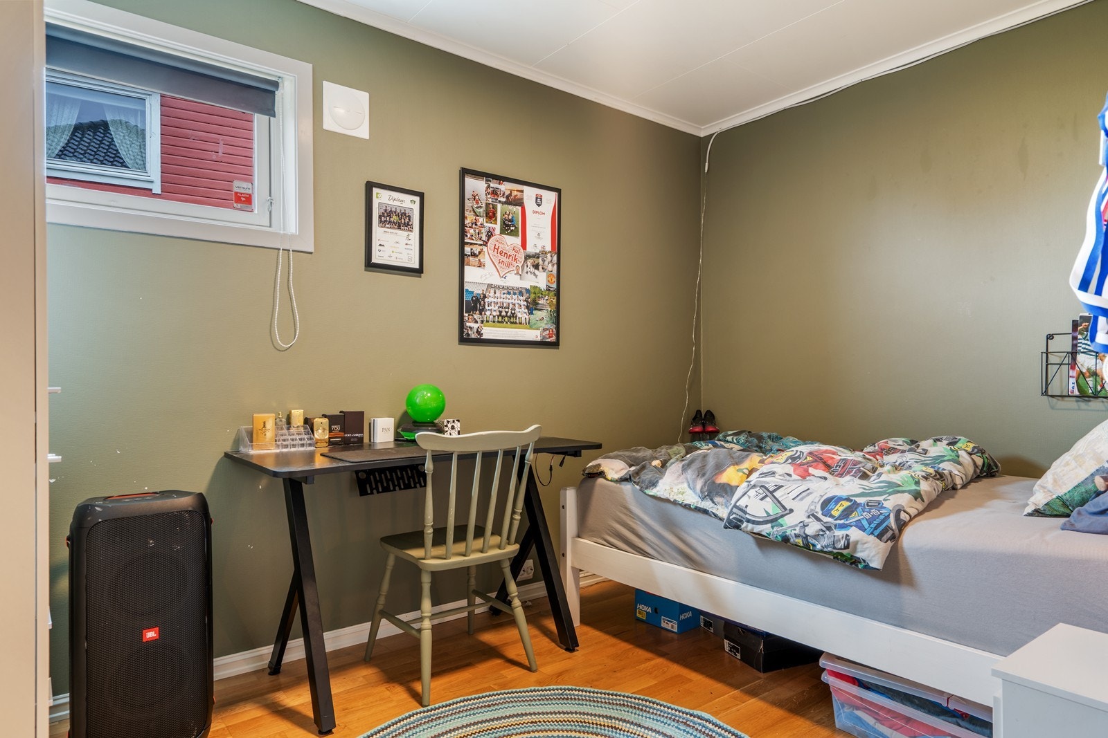 Soverom nummer 3 i første etasje. Galleribilde