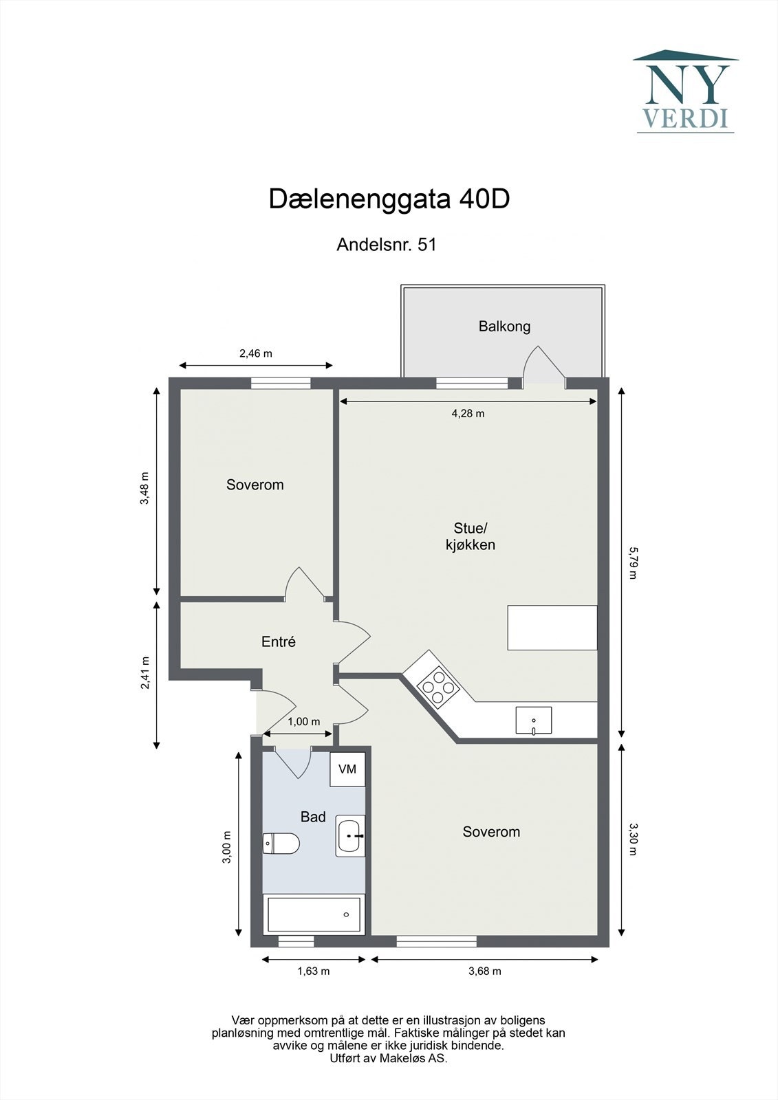 Plantegning. Galleribilde