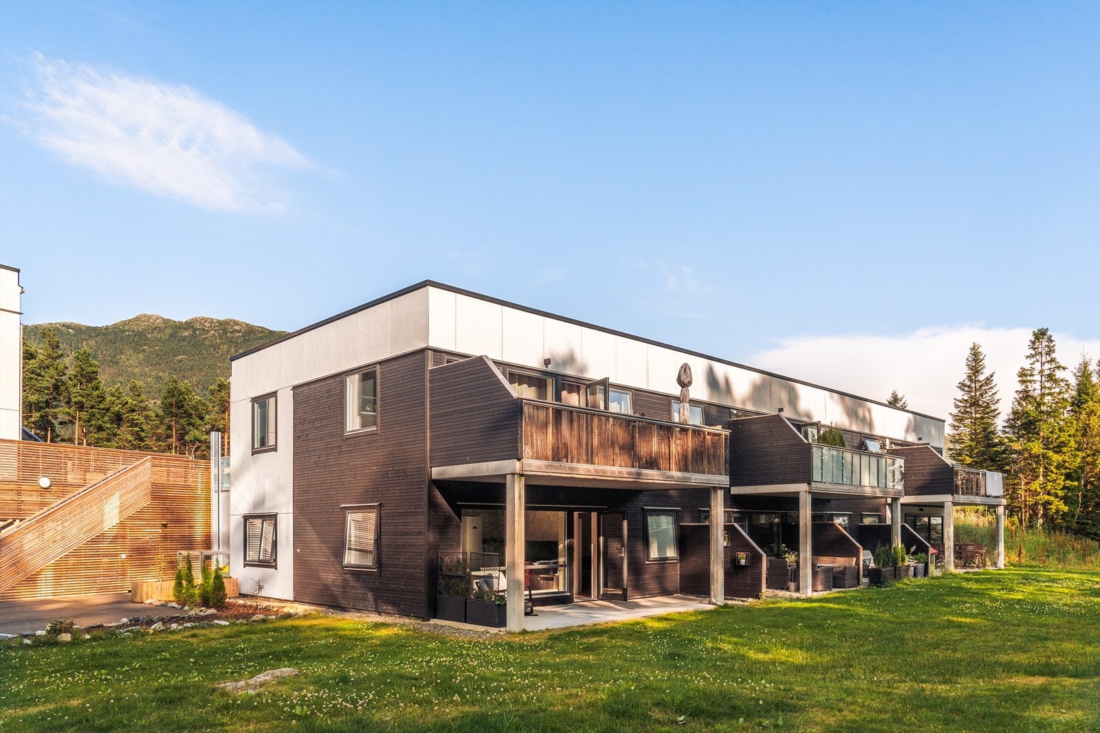 Eiendommen ble bygget i 2022. Galleribilde