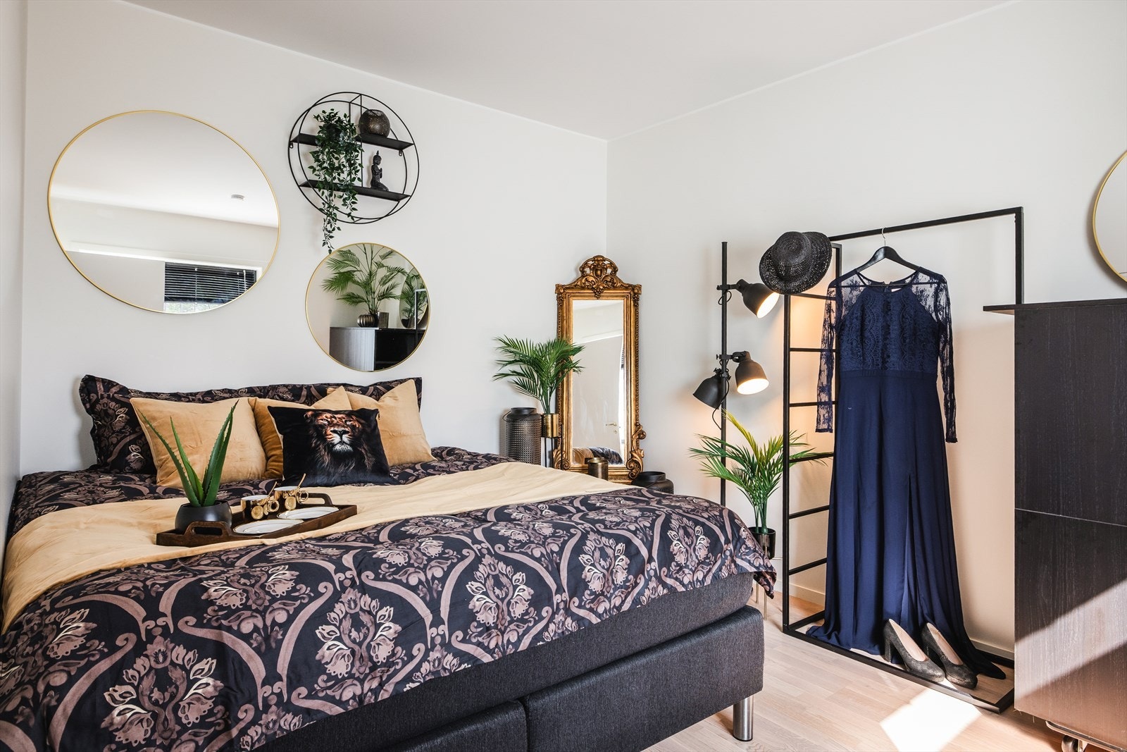 Boligen disponerer to romslige soverom på 11 kvadratmeter og 7 kvadratmeter. Galleribilde