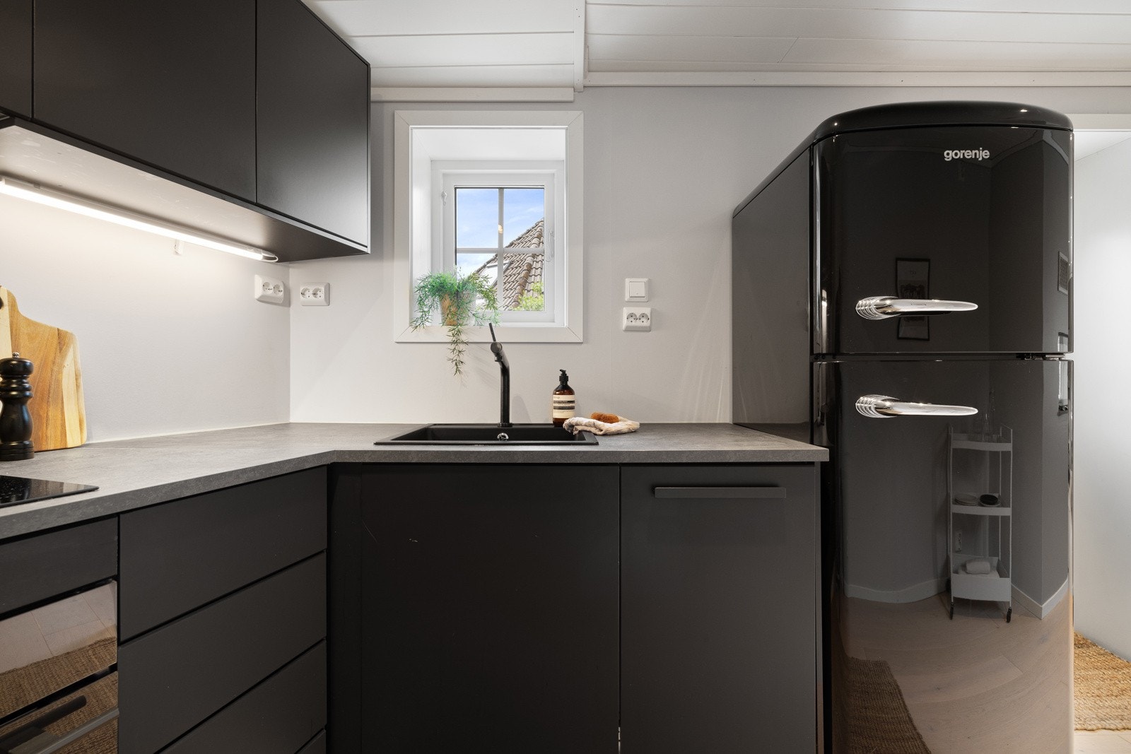 Frittstående kjøleskap fra Gorenje med frysedel medfølger i handelen Galleribilde