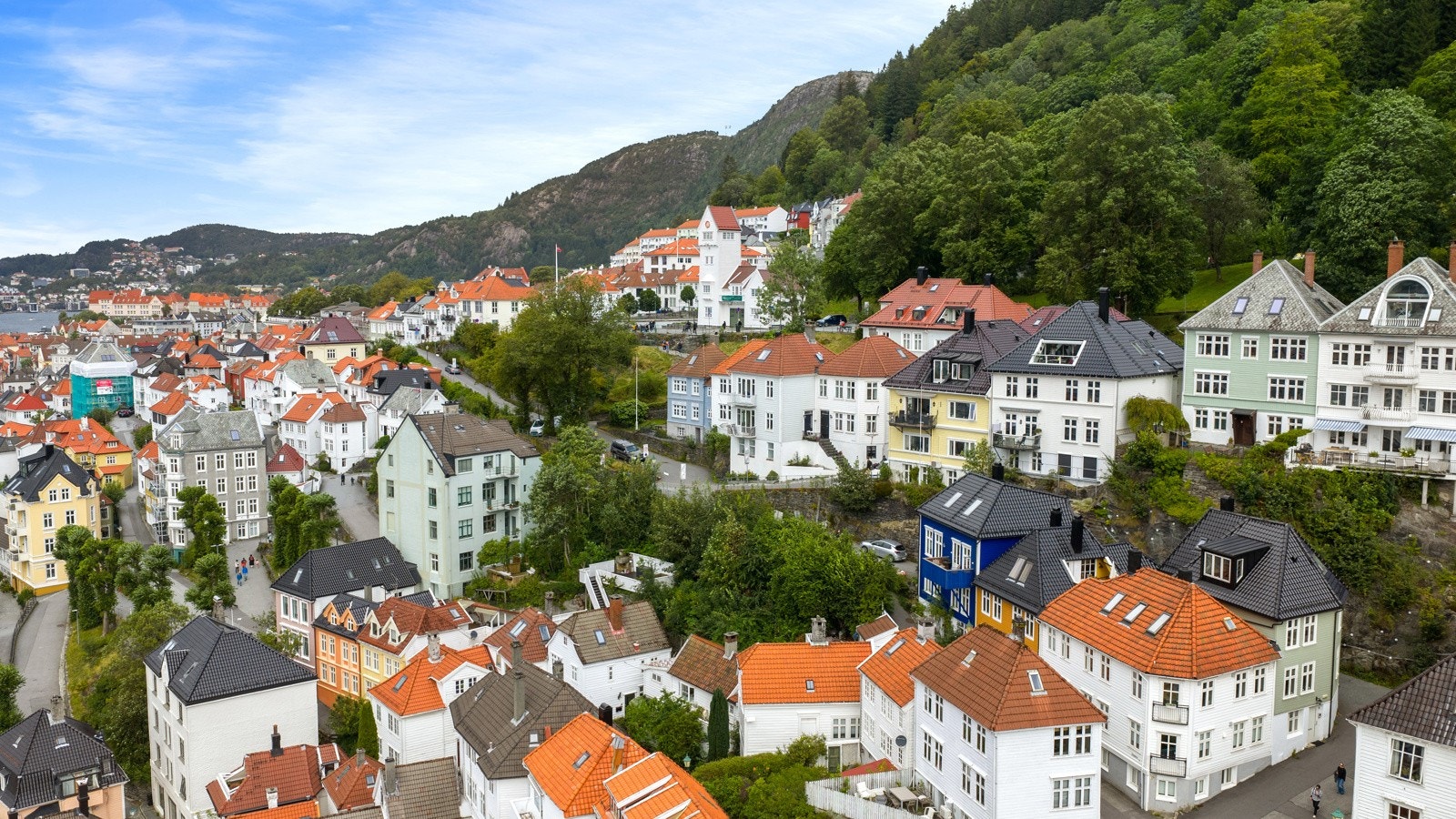 Her bor du tilbaketrukket fra sentrumstøy og trafikkerte gater, samtidig som du har kort avstand til alt byen har å by på. Galleribilde