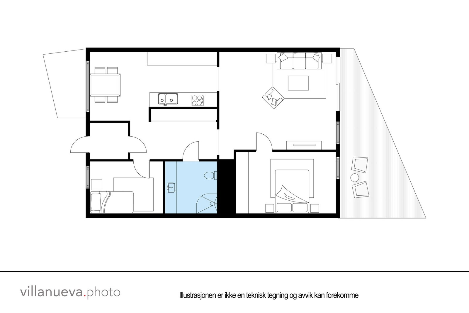 Plantegning - ikke målbar. Galleribilde