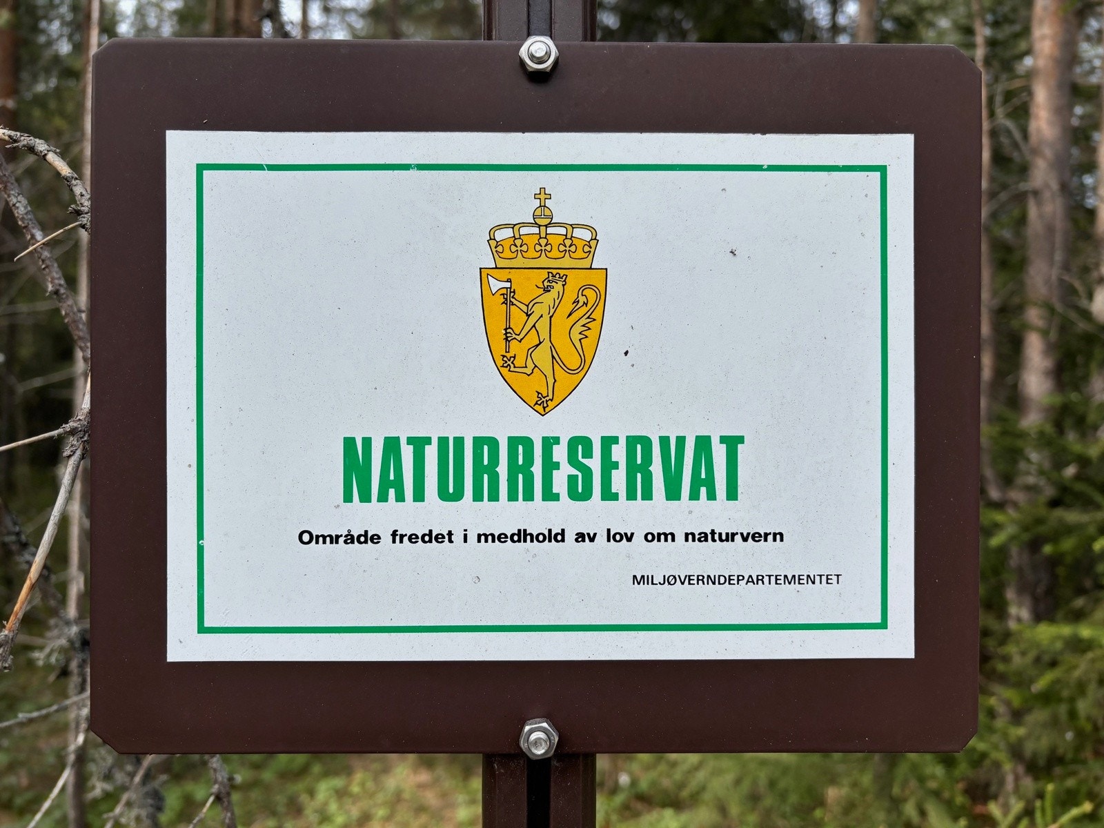 Eiendommen ligger i et naturreservat Galleribilde