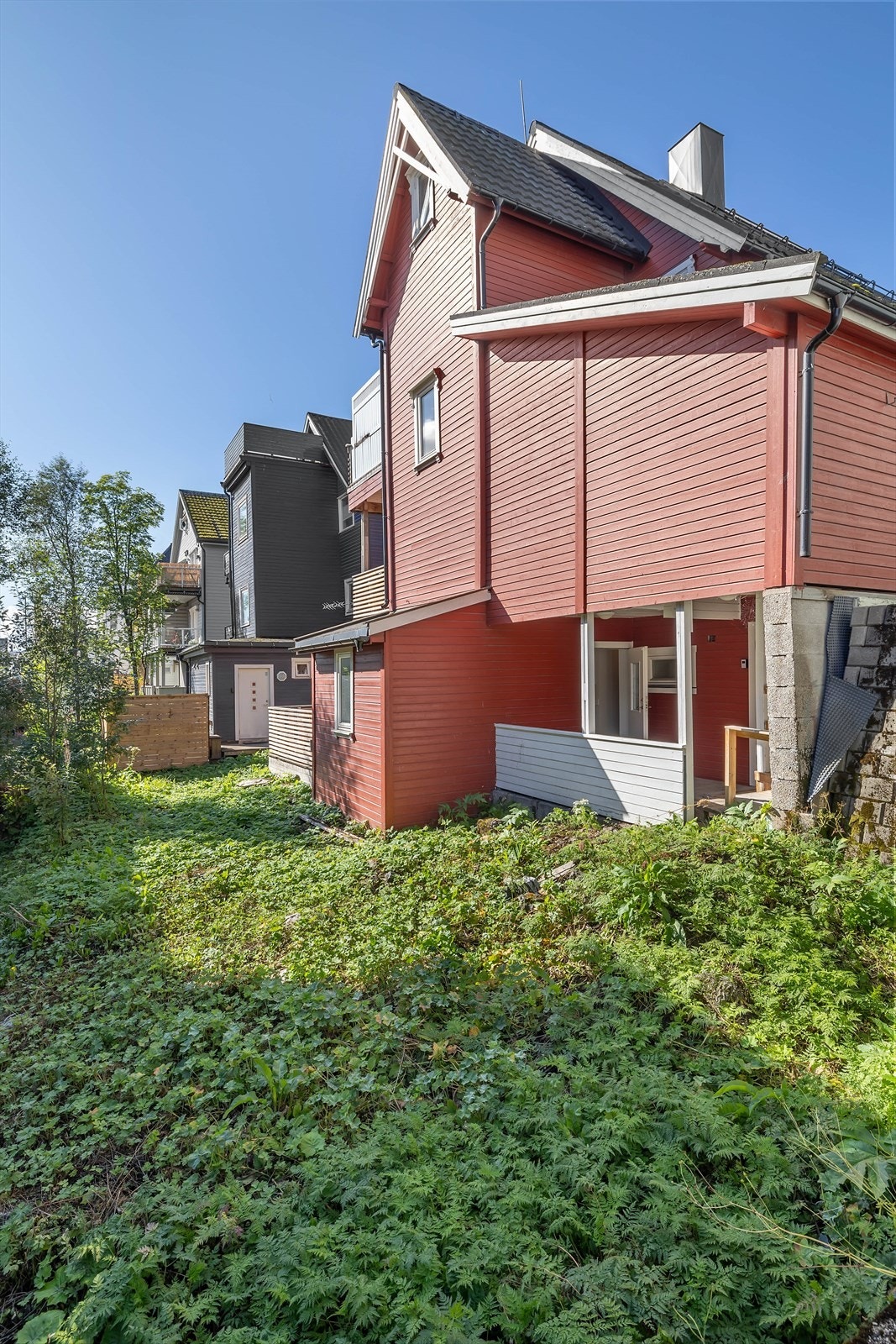 Uteareal nedenfor sameiet Galleribilde