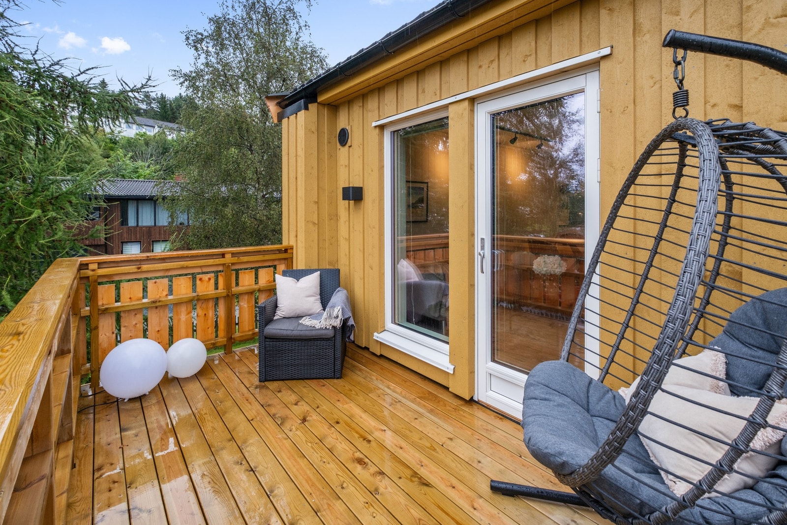 Godt med plass til utemøblement. Galleribilde