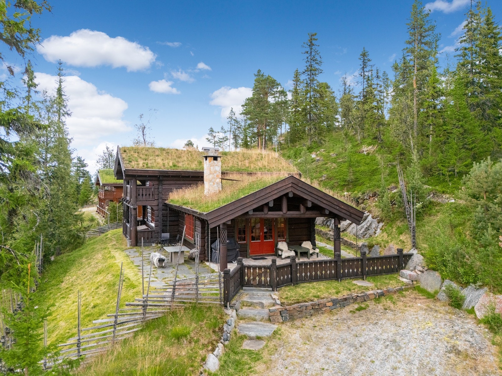 Gode muligheter for parkering. Galleribilde