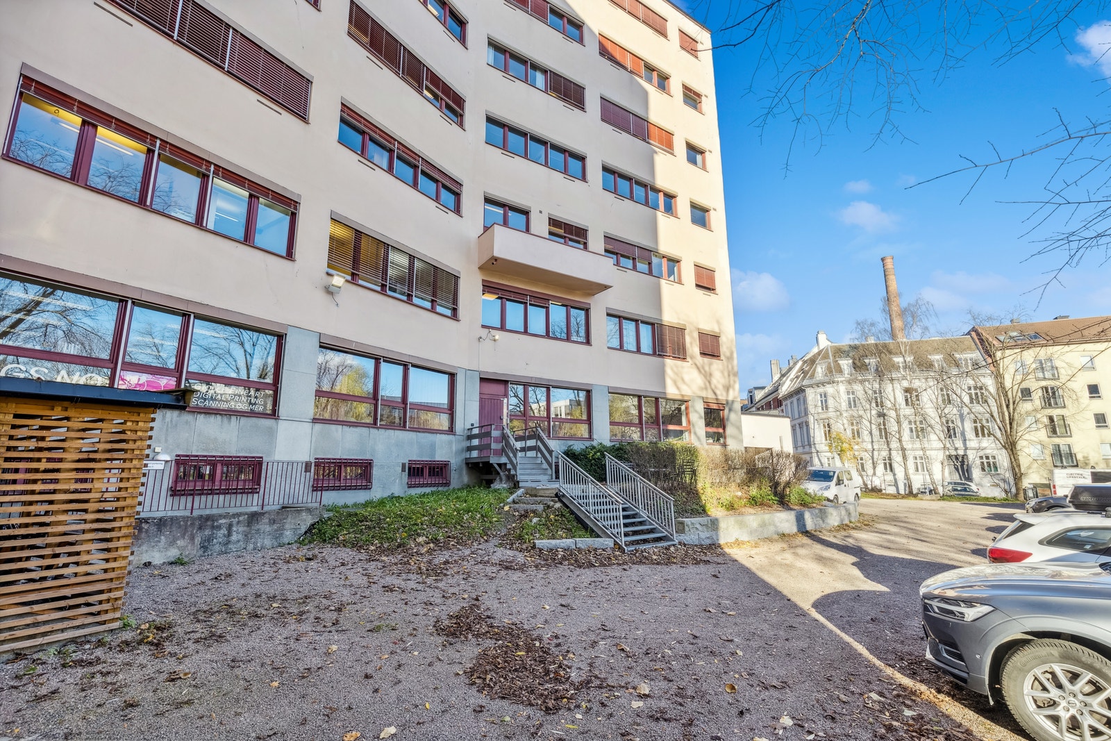 Bakgård CK34. Galleribilde