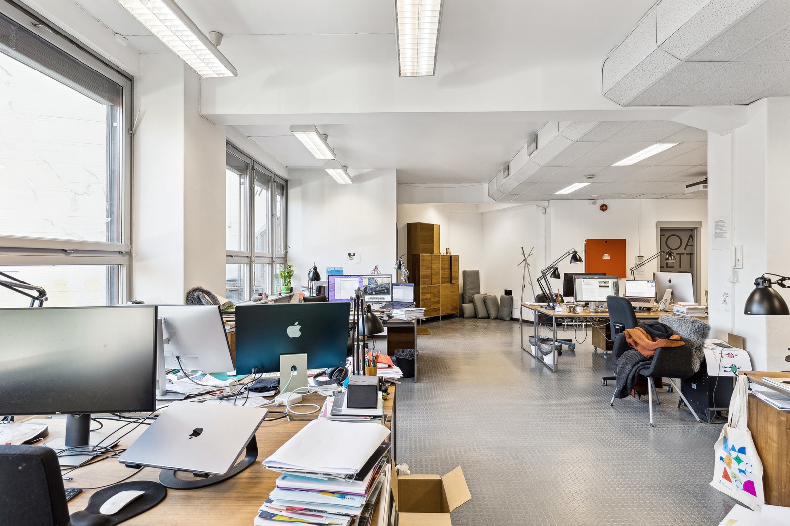 Lyst og luftig lokale. Galleribilde