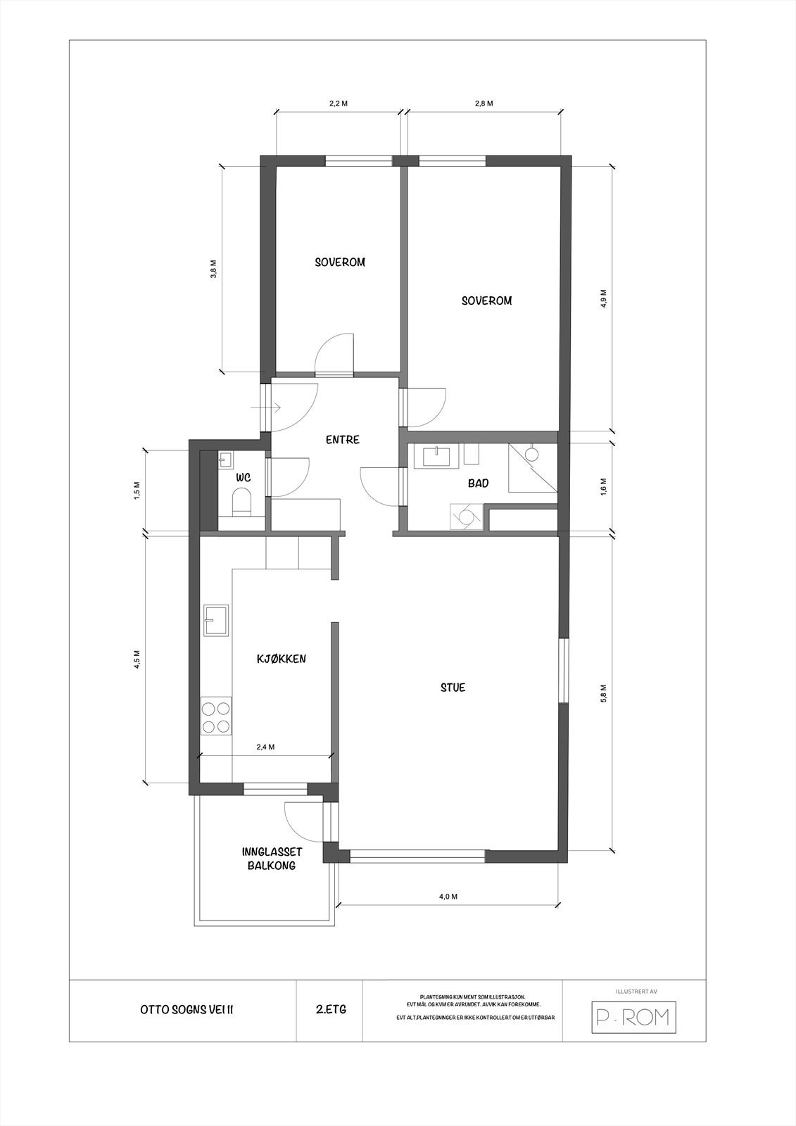 Plantegning. Galleribilde