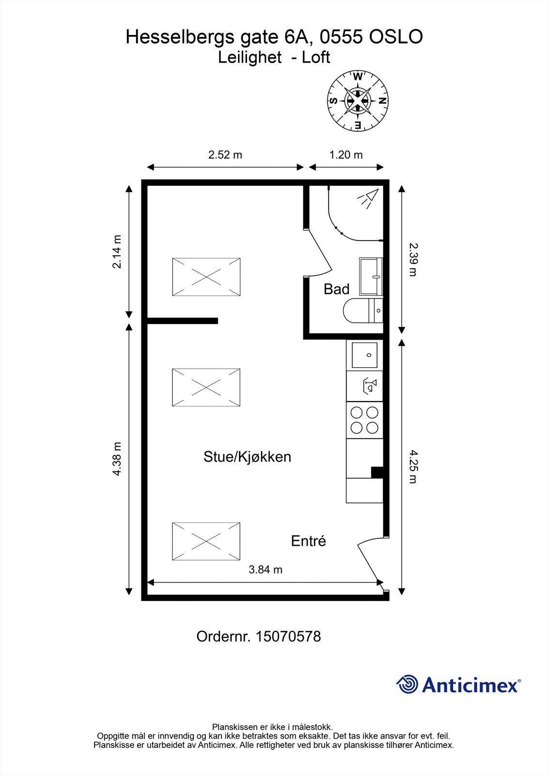 Plantegning. Galleribilde