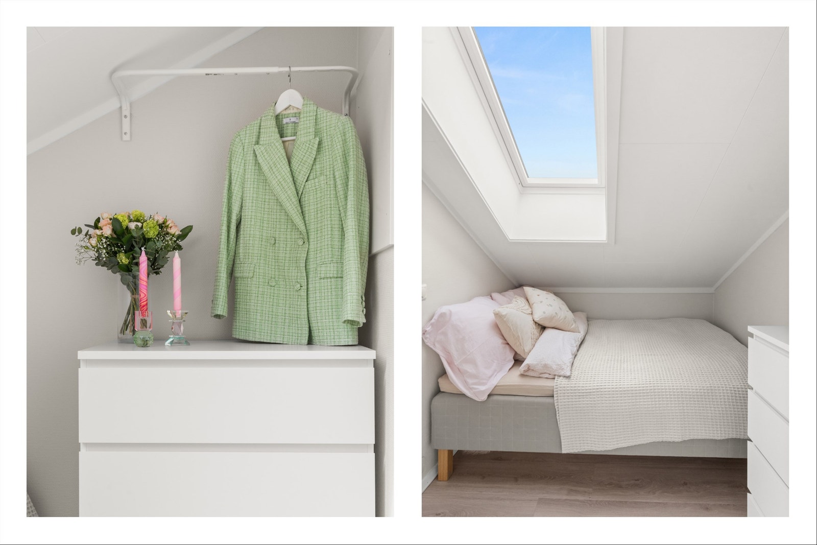 Tilgang til fellesvaskeri med vaskemaskin og tørketrommel som befinner seg mellom etasjene. Galleribilde