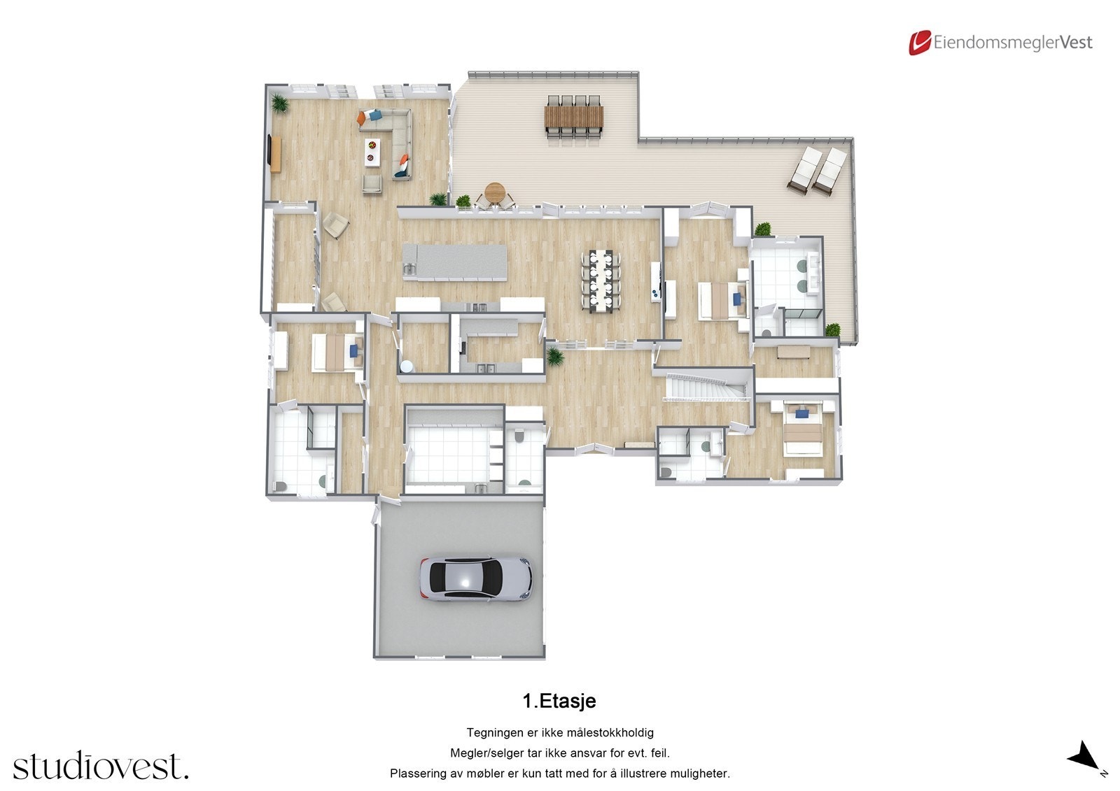 Plantegning. Galleribilde