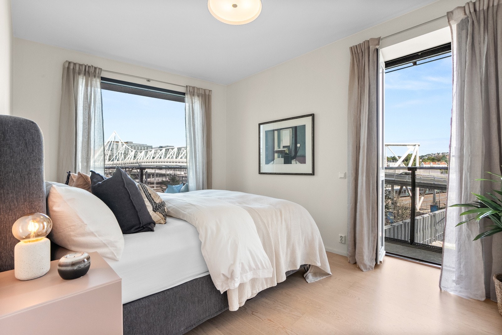 Leiligheten har to gode soverom. Galleribilde