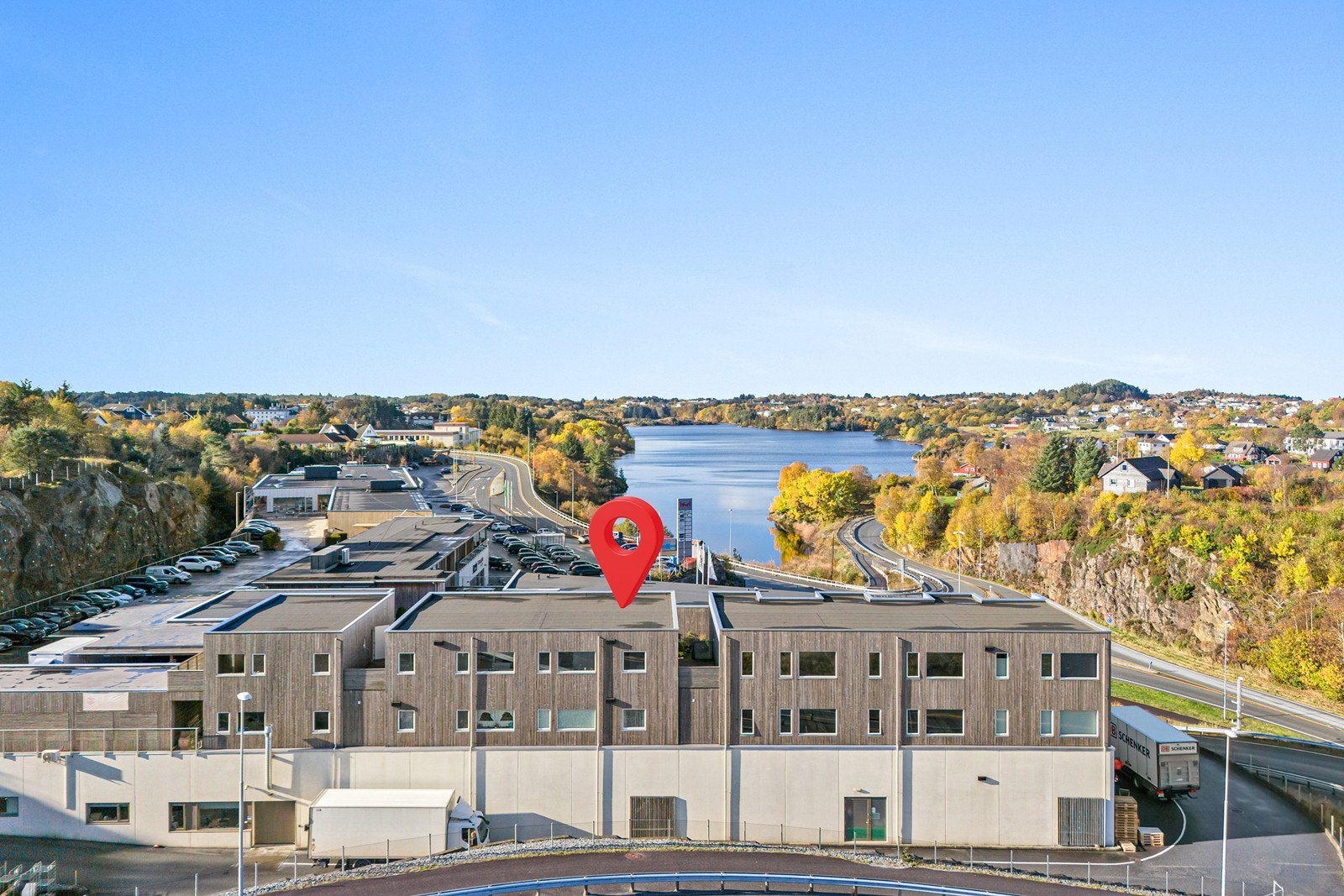 Fasade og områdebilde. Galleribilde