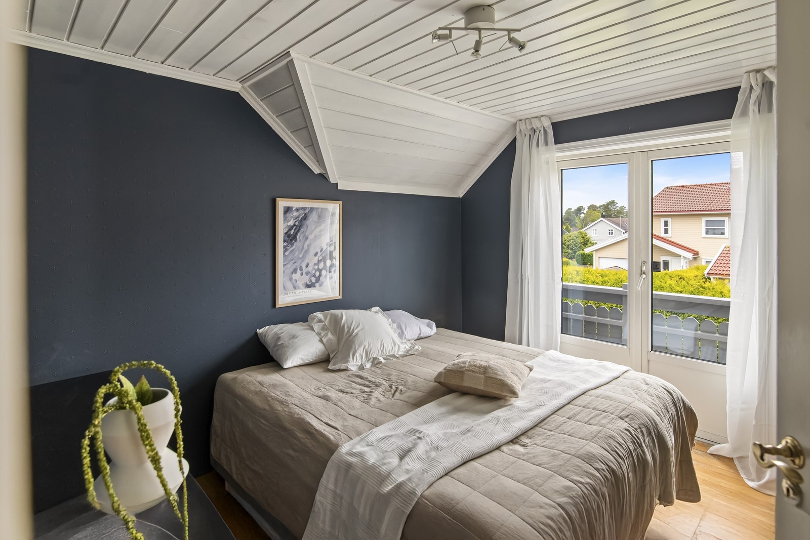 Hovedsoverom med egen balkong Galleribilde