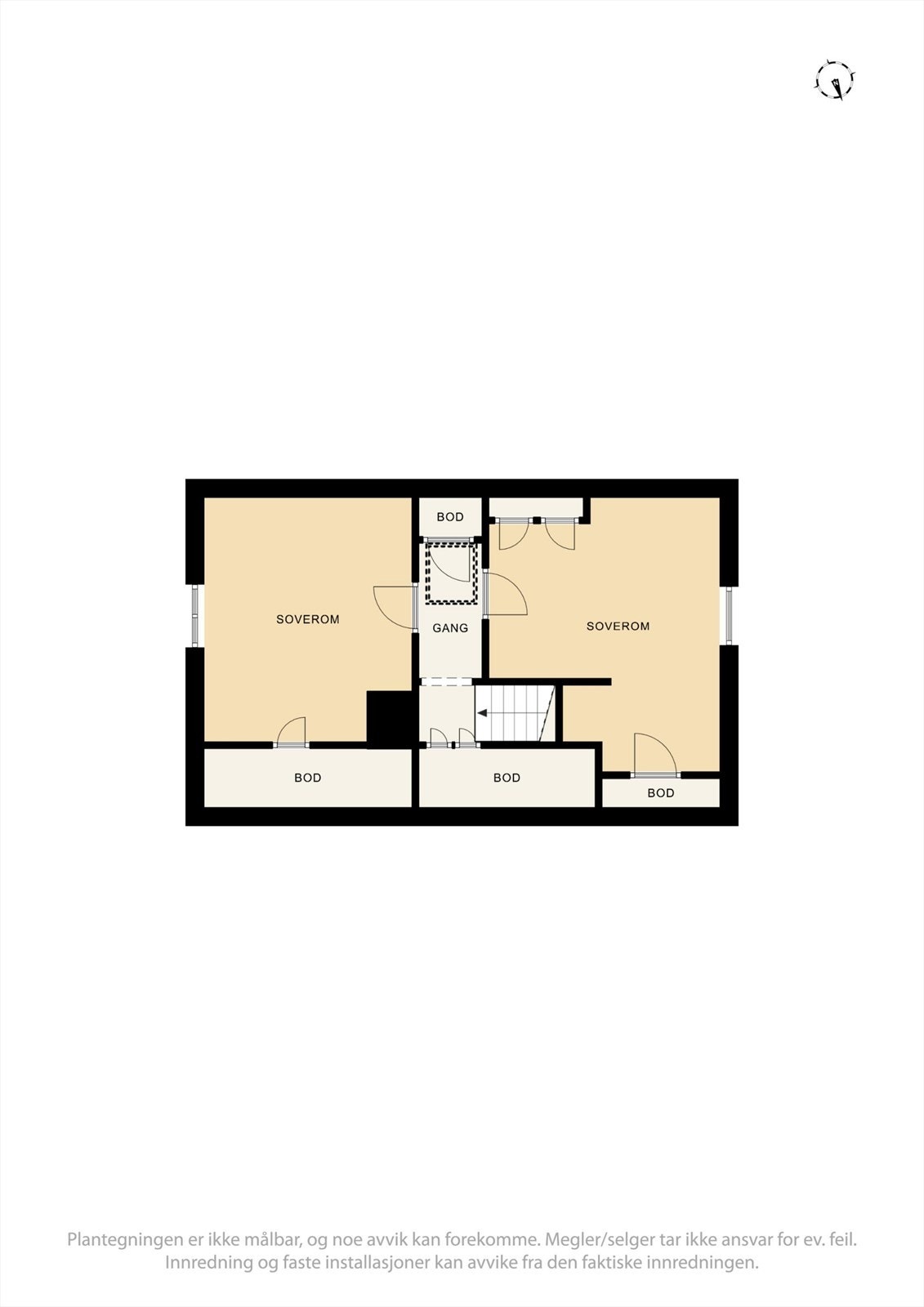 Plantegning 2. etasje. Galleribilde