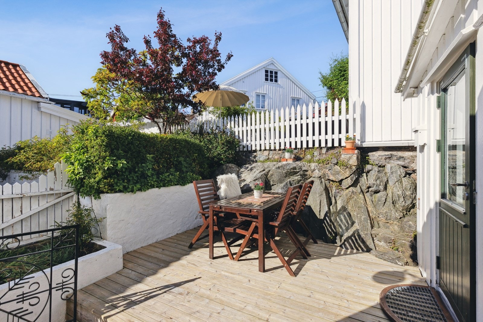 Her kan man nyte fine dager i solen. Galleribilde