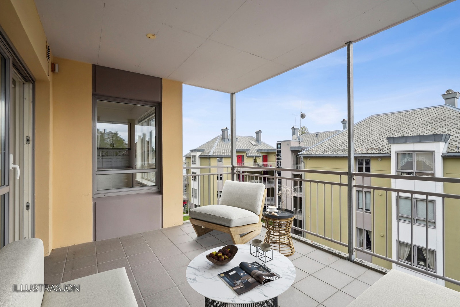 Balkong. Galleribilde