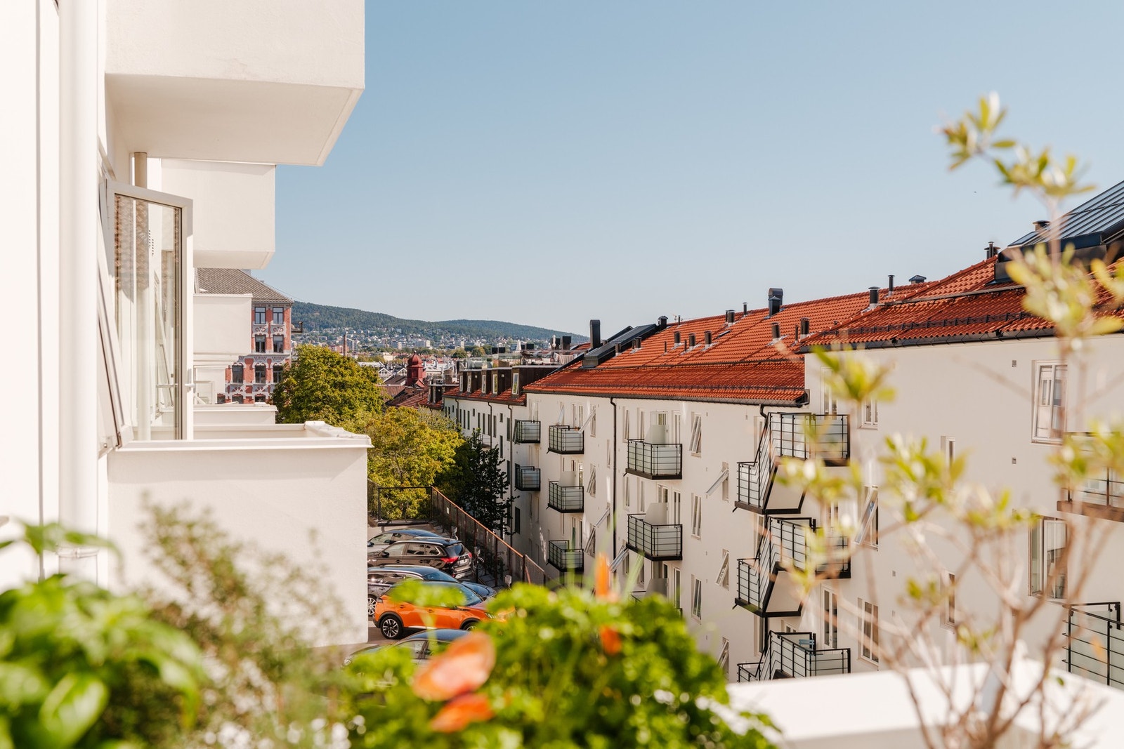 Leiligheten har en sentral og ettertraktet beliggenhet. Galleribilde