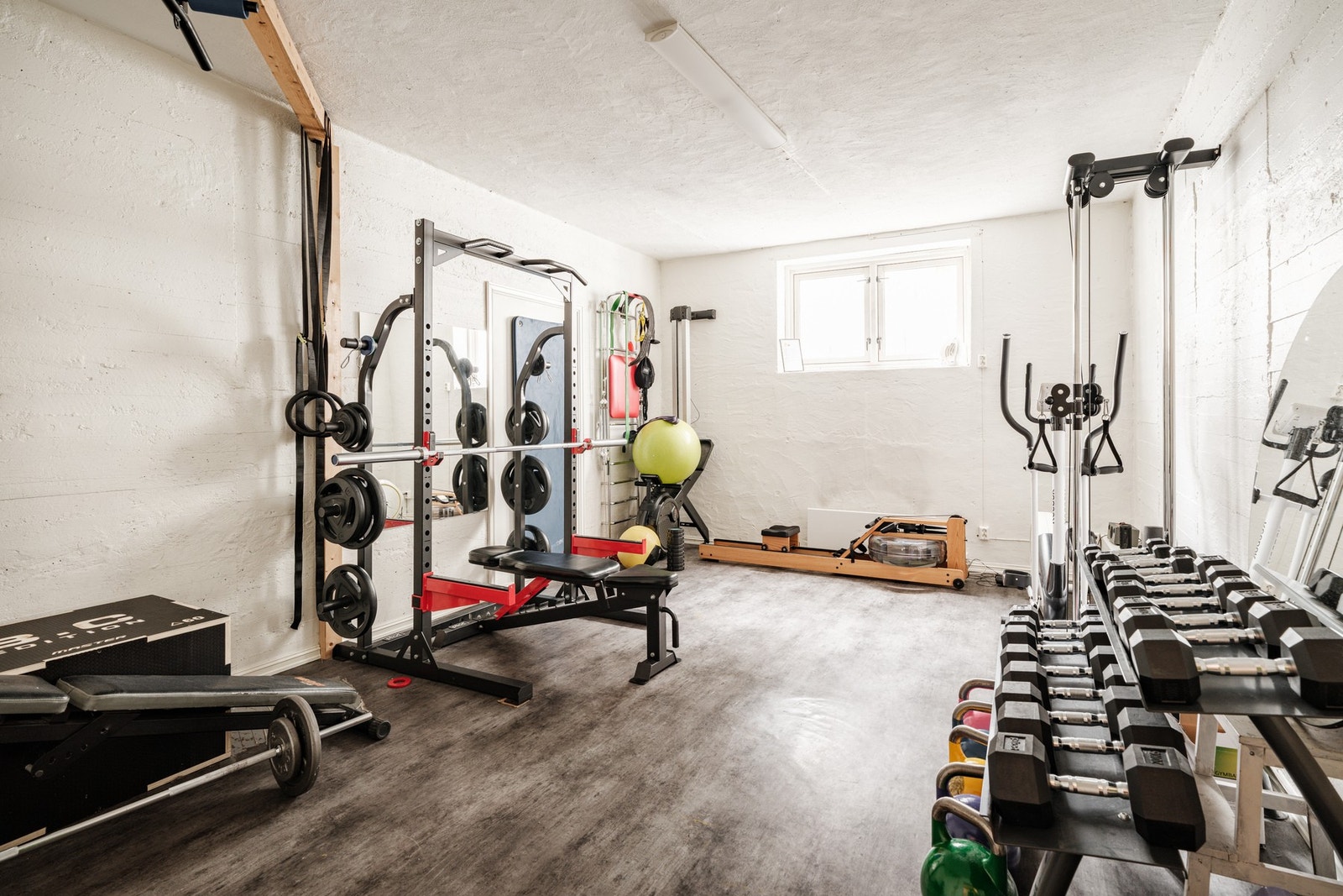 Felles treningsrom i borettslaget. Galleribilde