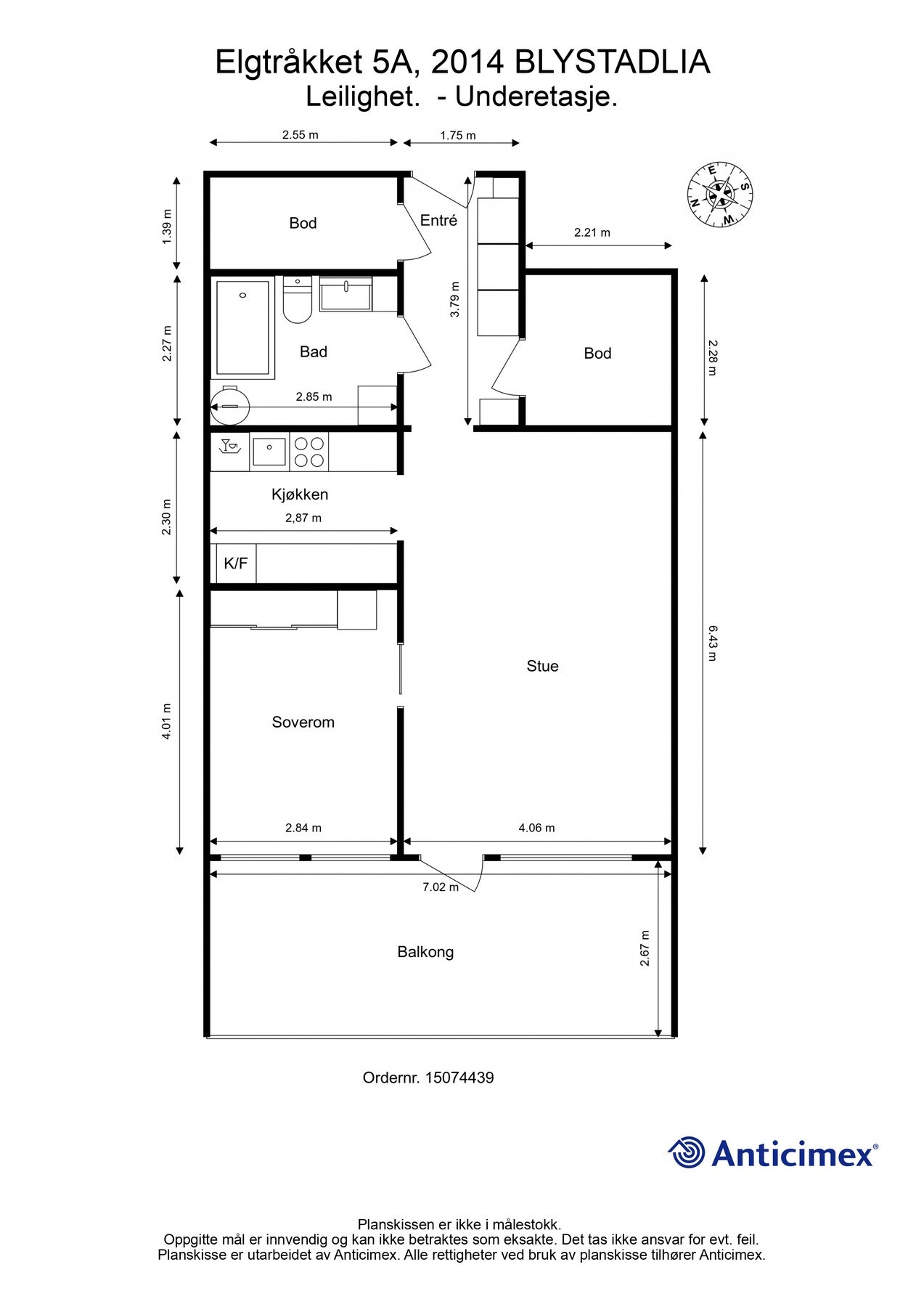 Plantegning. Galleribilde