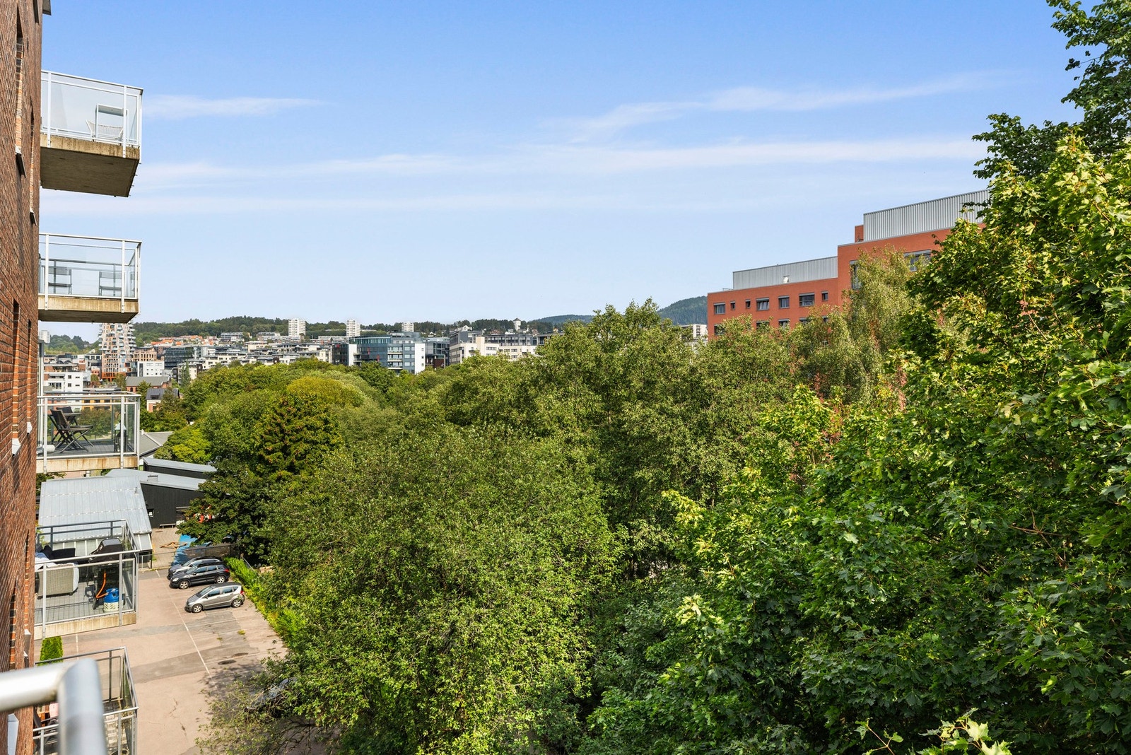 Hyggelig utsikt mot Grefsenkollen Galleribilde