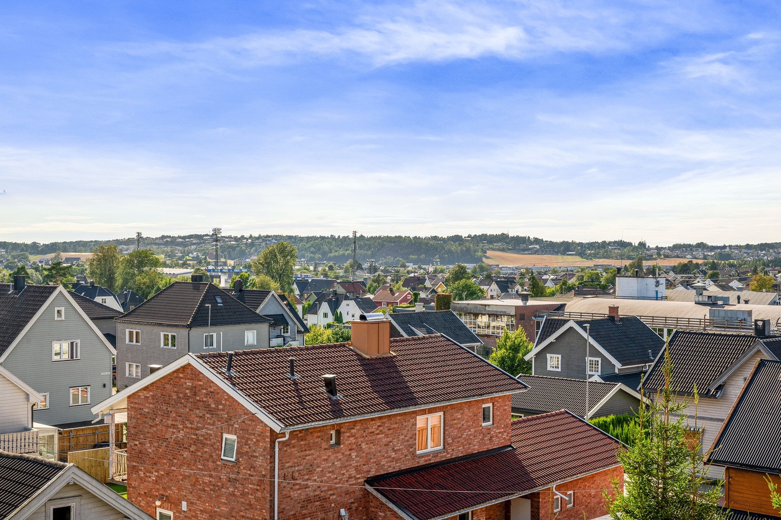 Utsikt fra balkongen. Galleribilde