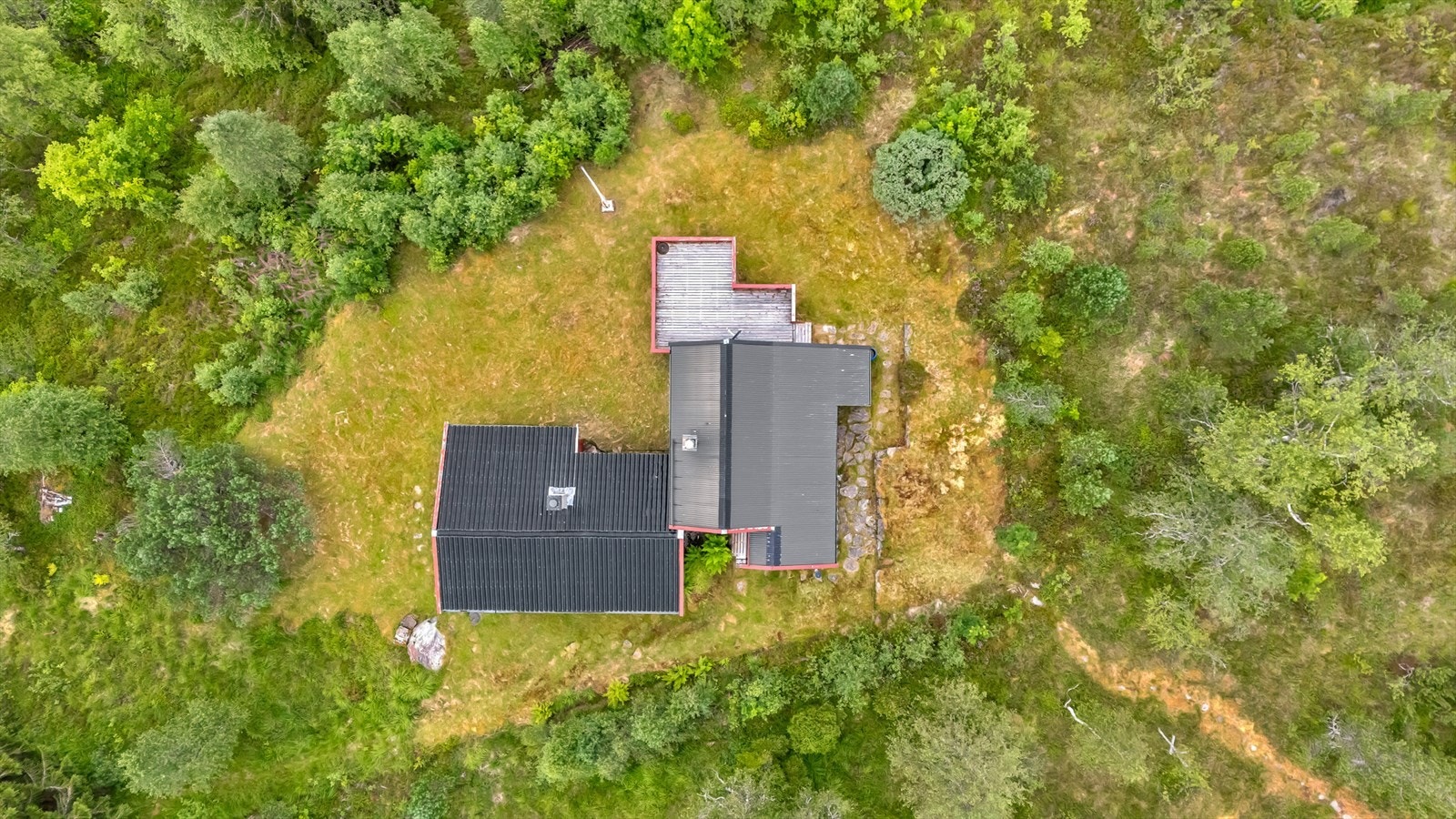 Dronefoto Galleribilde