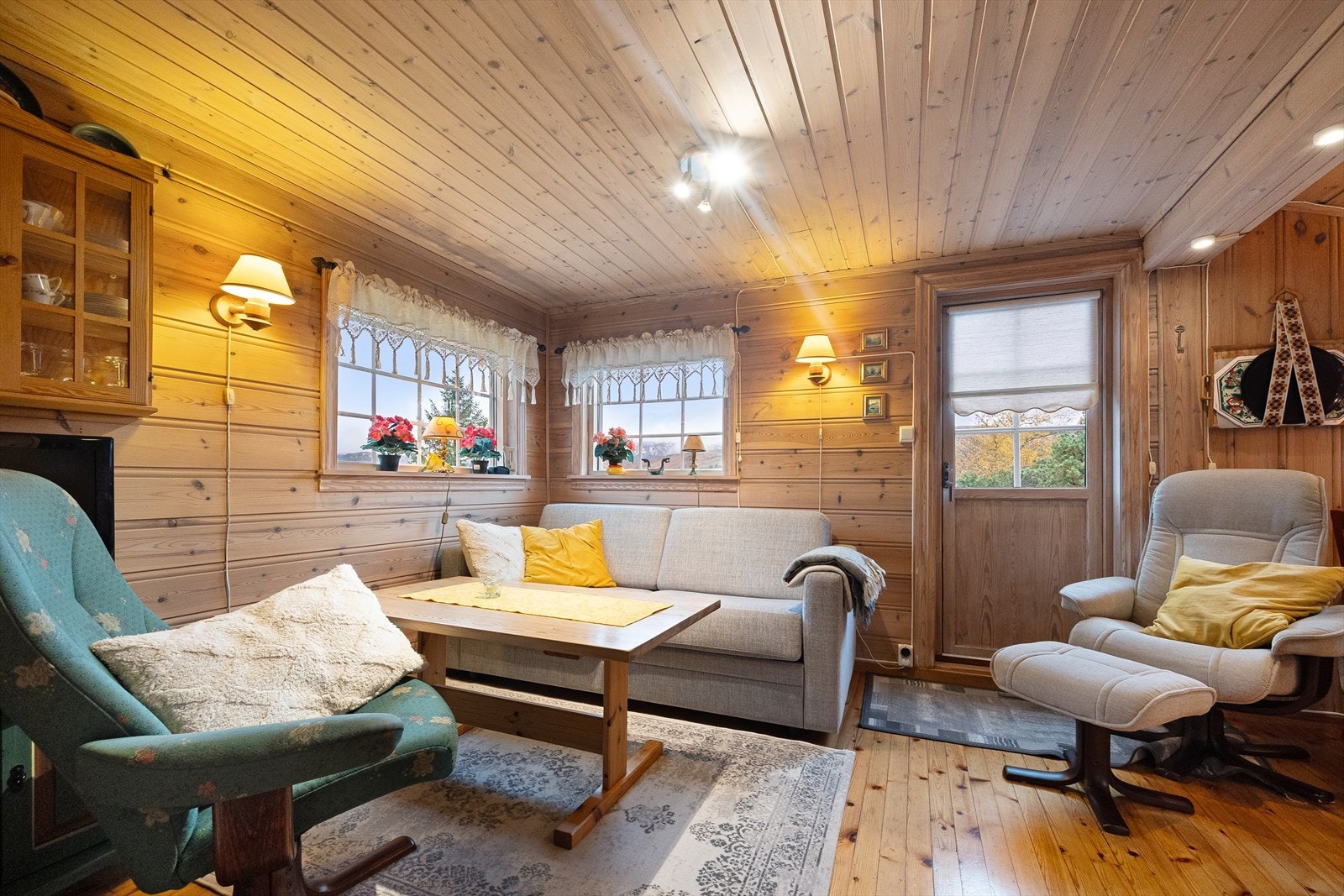 Koselig sofagruppe. Galleribilde