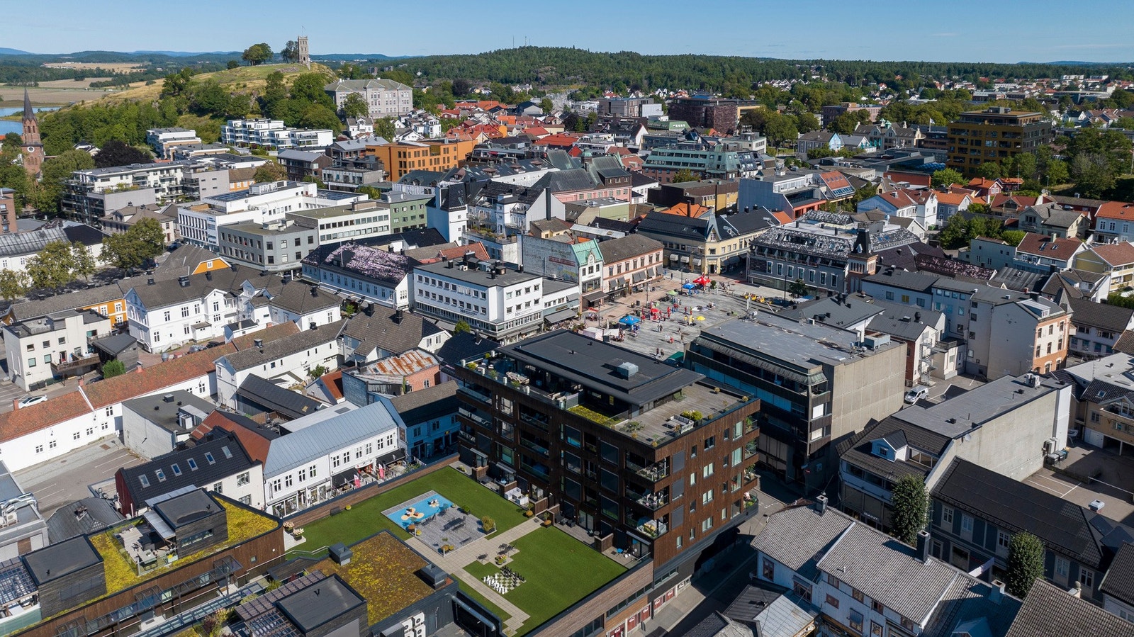 Foyntaket har to store og innbydene fellesområder for beboerne. Galleribilde