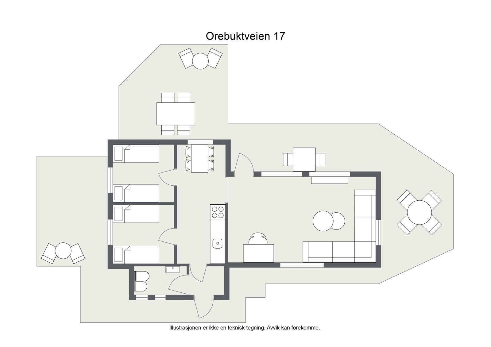 Plantegning. Galleribilde