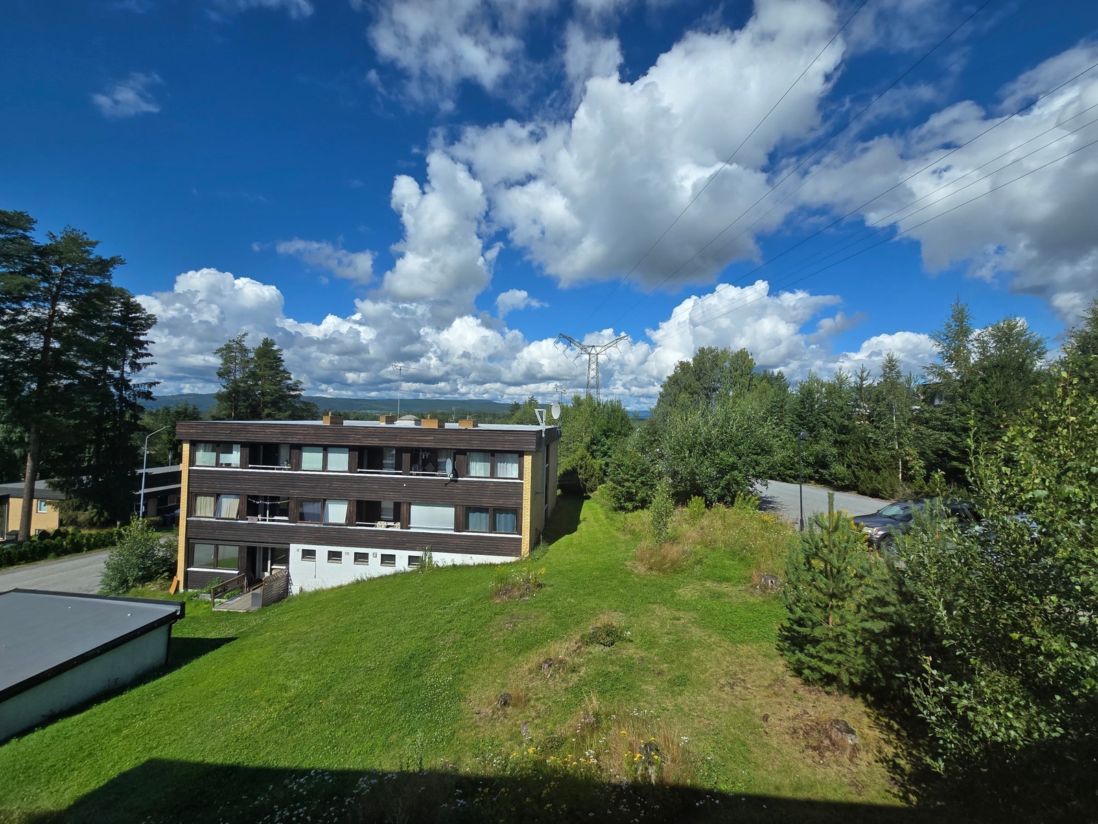 Utsikt fra noen vindu Galleribilde