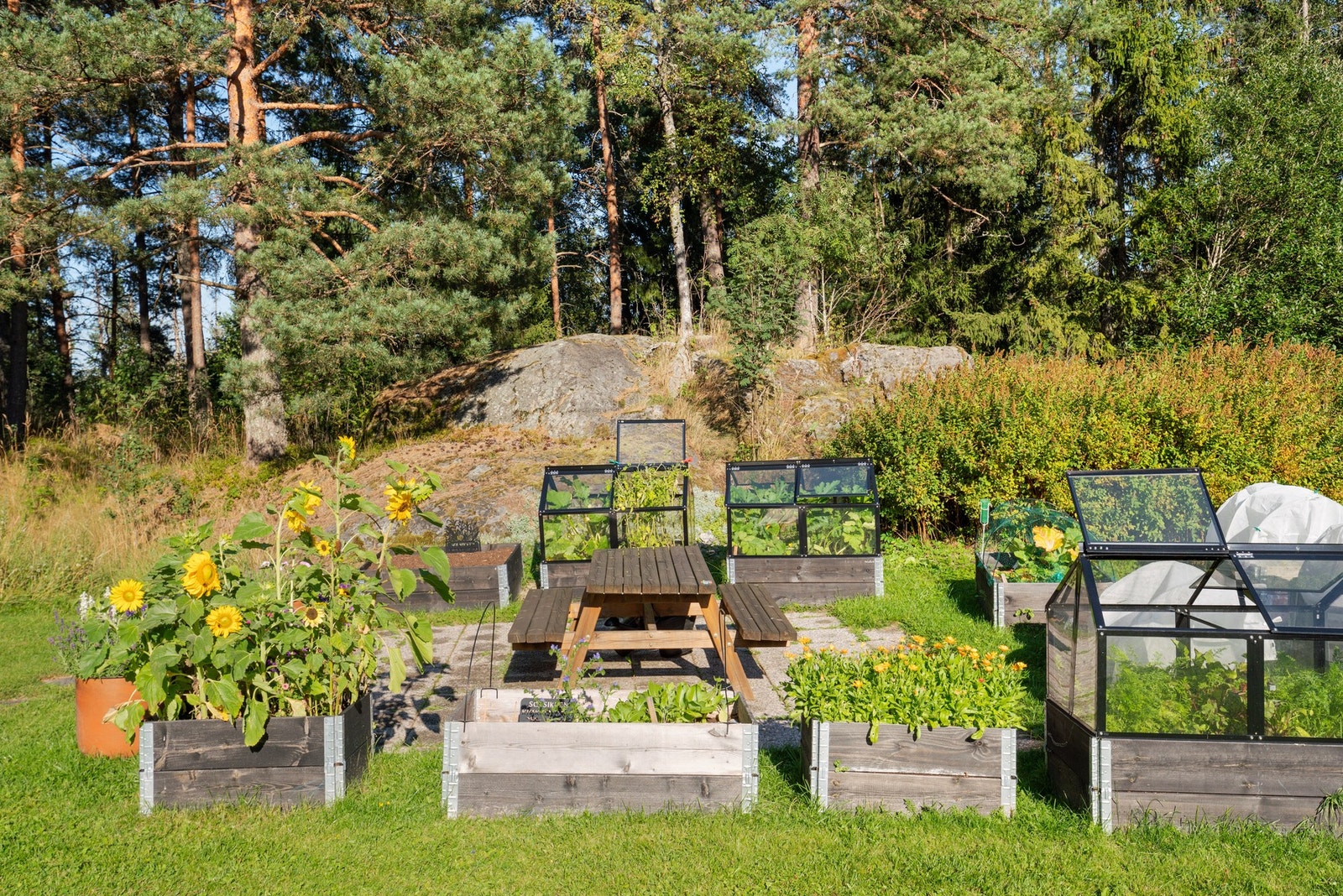 Flotte fellesområder i borettslaget. Dette er på hjørnet av den aktuelle blokken Galleribilde