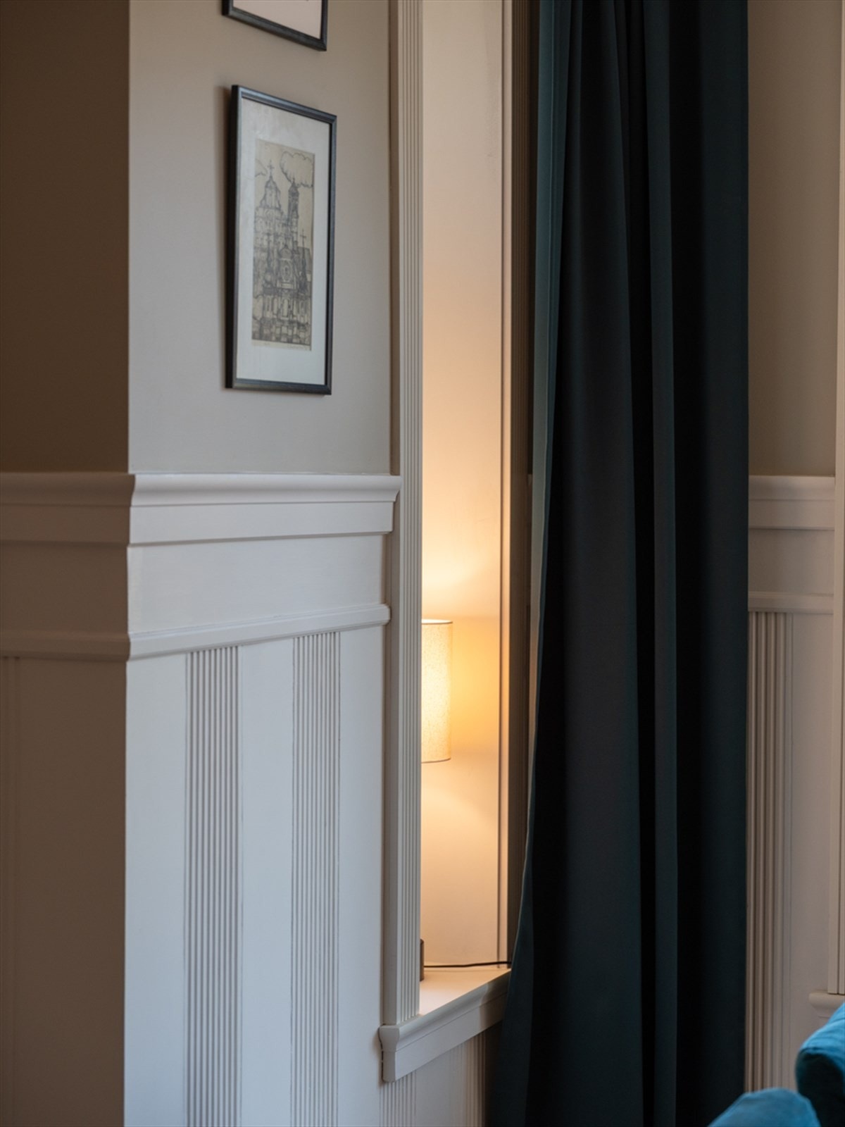 Klassiske og elegante detaljer er godt bevart Galleribilde